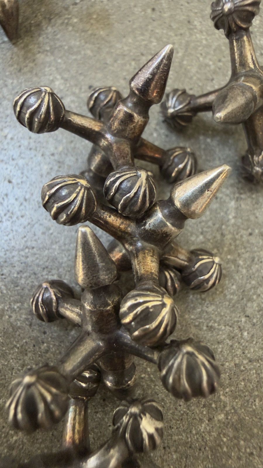 Chrome Hearts RARE!!!Chrome Hearts Silver Jacks Game Set Size ONE SIZE - 7 Thumbnail