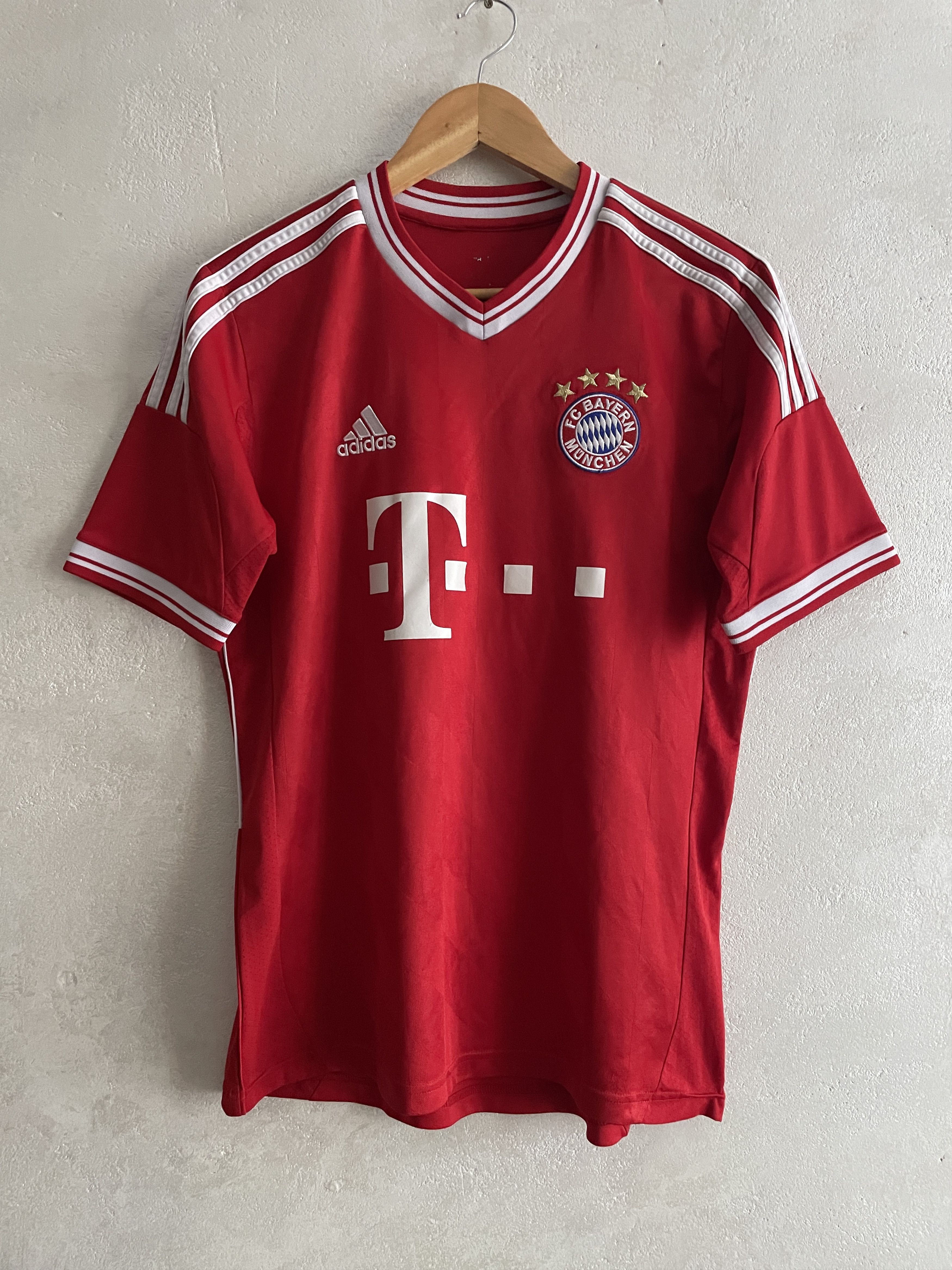 Adidas Bayern Munich Home Shirt 2013 2014 Kit Soccer Jersey Size US S / EU 44-46 / 1 - 1 Thumbnail
