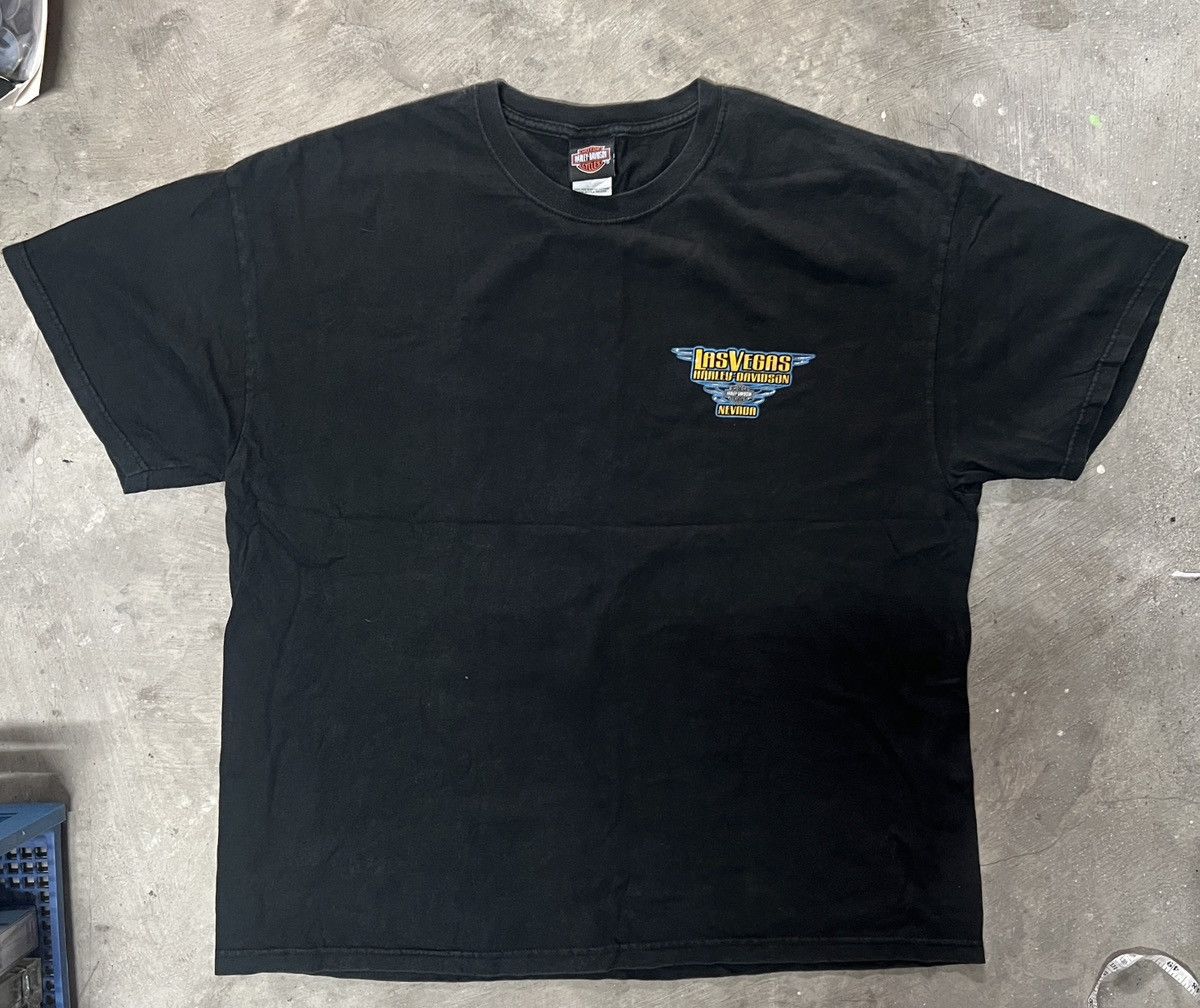 Harley Davidson VINTAGE HARLEY DAVIDSON LAS VEGAS TEE SHIRT 2004 SIZE XL Size US XXL / EU 58 / 5 - 1 Thumbnail