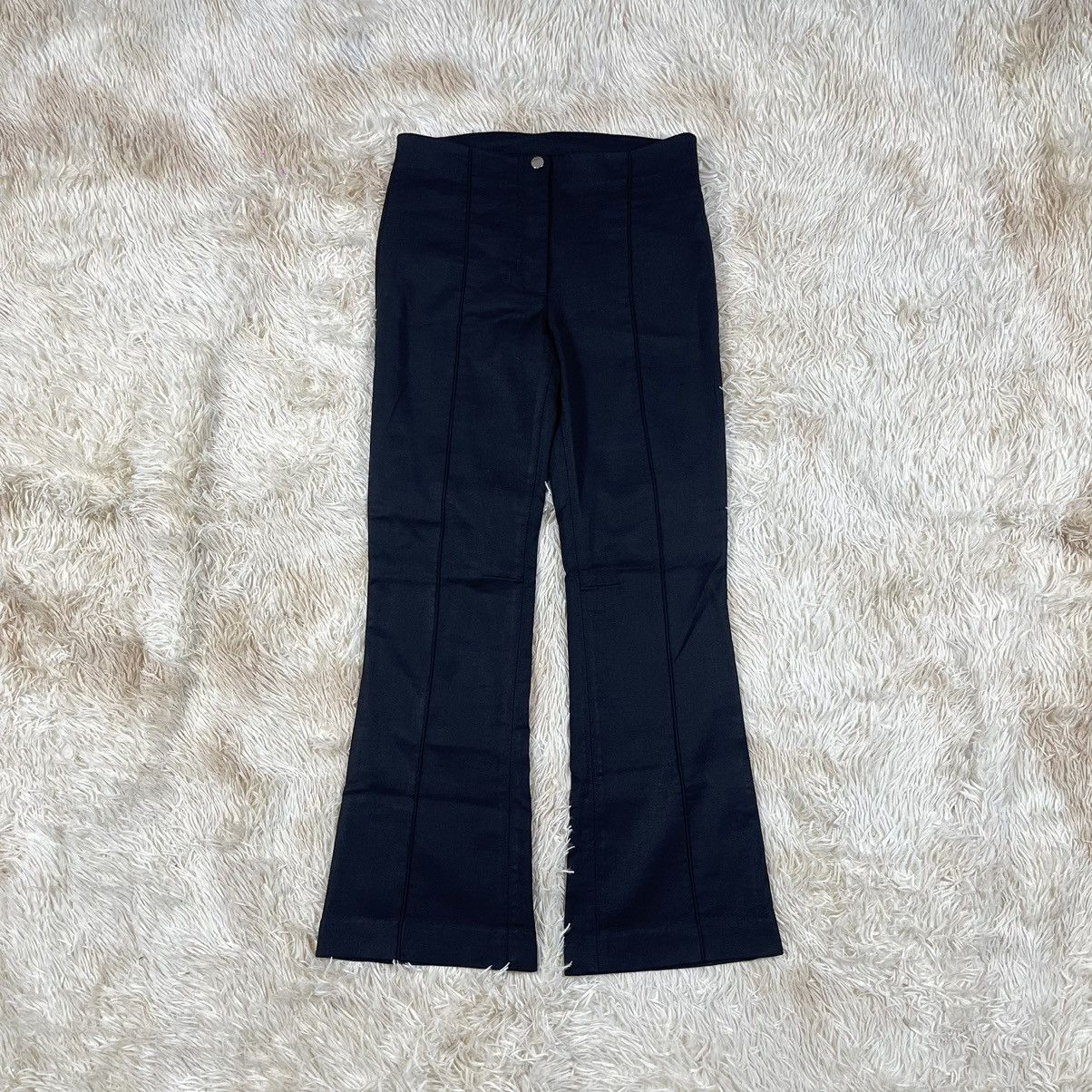 Helmut Lang Helmut Lang Cropped Flared Pants Size 28" / US 6 / IT 42 - 1 Thumbnail