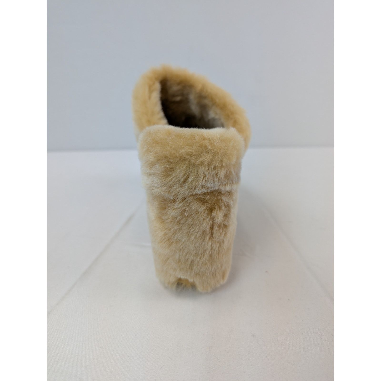 Celine o1rshd1 Elena Mule in Shearling Slide slipper sandal Havana Size US 11 / IT 41 - 13 Thumbnail