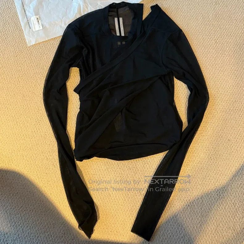 Rick Owens RICK OWENS Double Layer Shoulder Long Sleeve Size US L / EU 52-54 / 3 - 2 Thumbnail