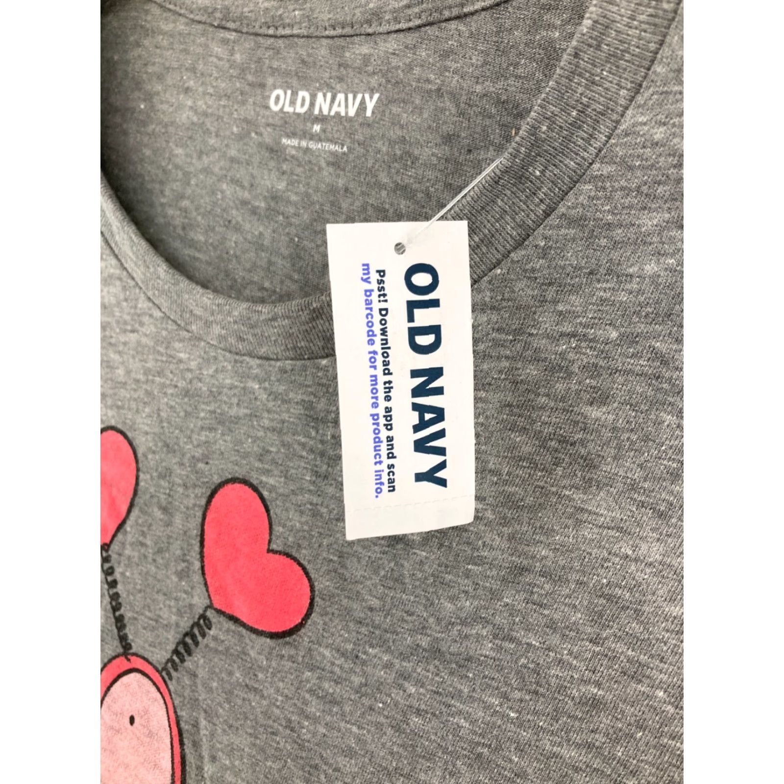 Old Navy Old Navy T Shirt M Blue Cartoon Short Sleeve Crew Neck Womens Size M / US 6-8 / IT 42-44 - 6 Thumbnail