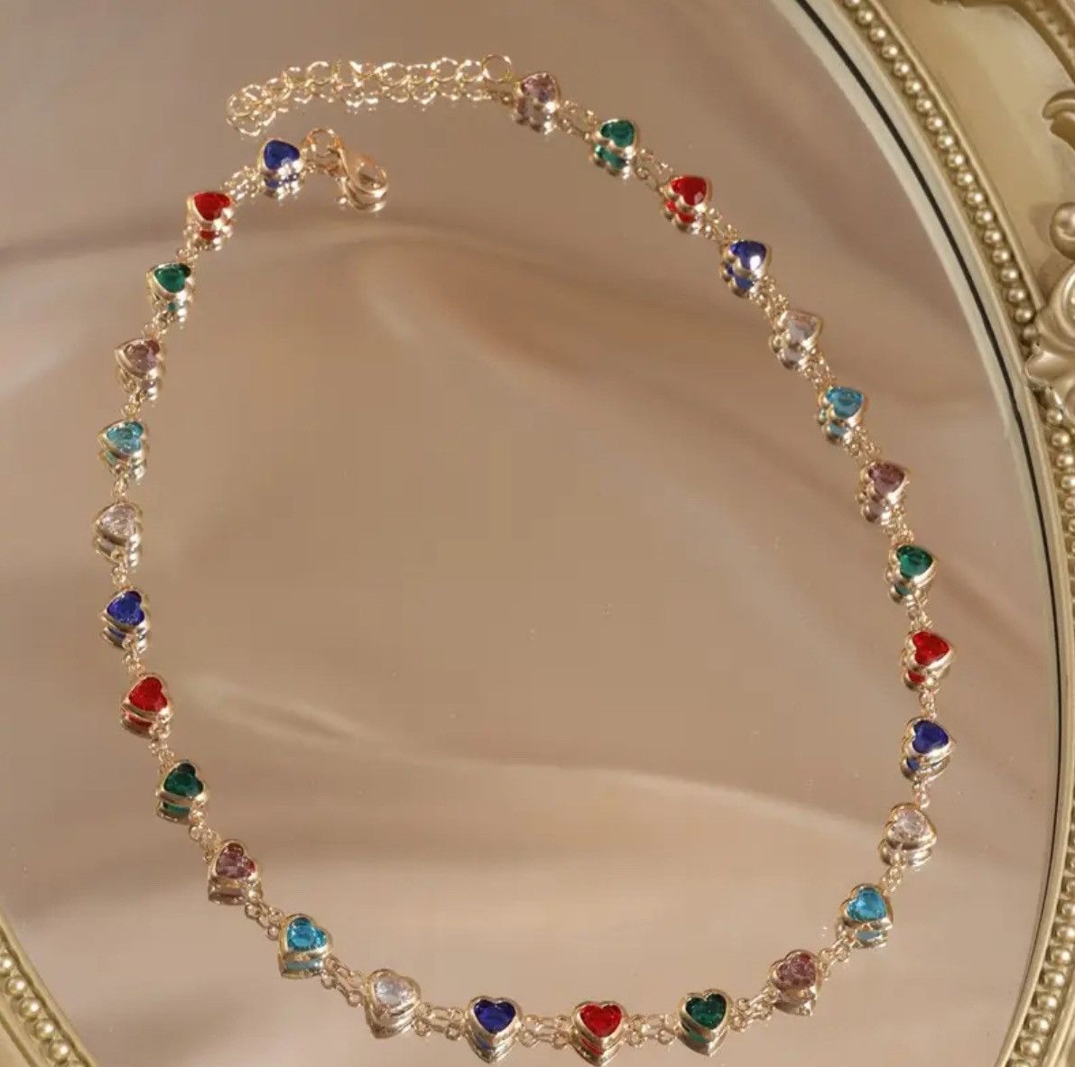 Japanese Brand × Other × Vintage Rainbow valentines necklace gift for girlfriend Size ONE SIZE - 2 Thumbnail