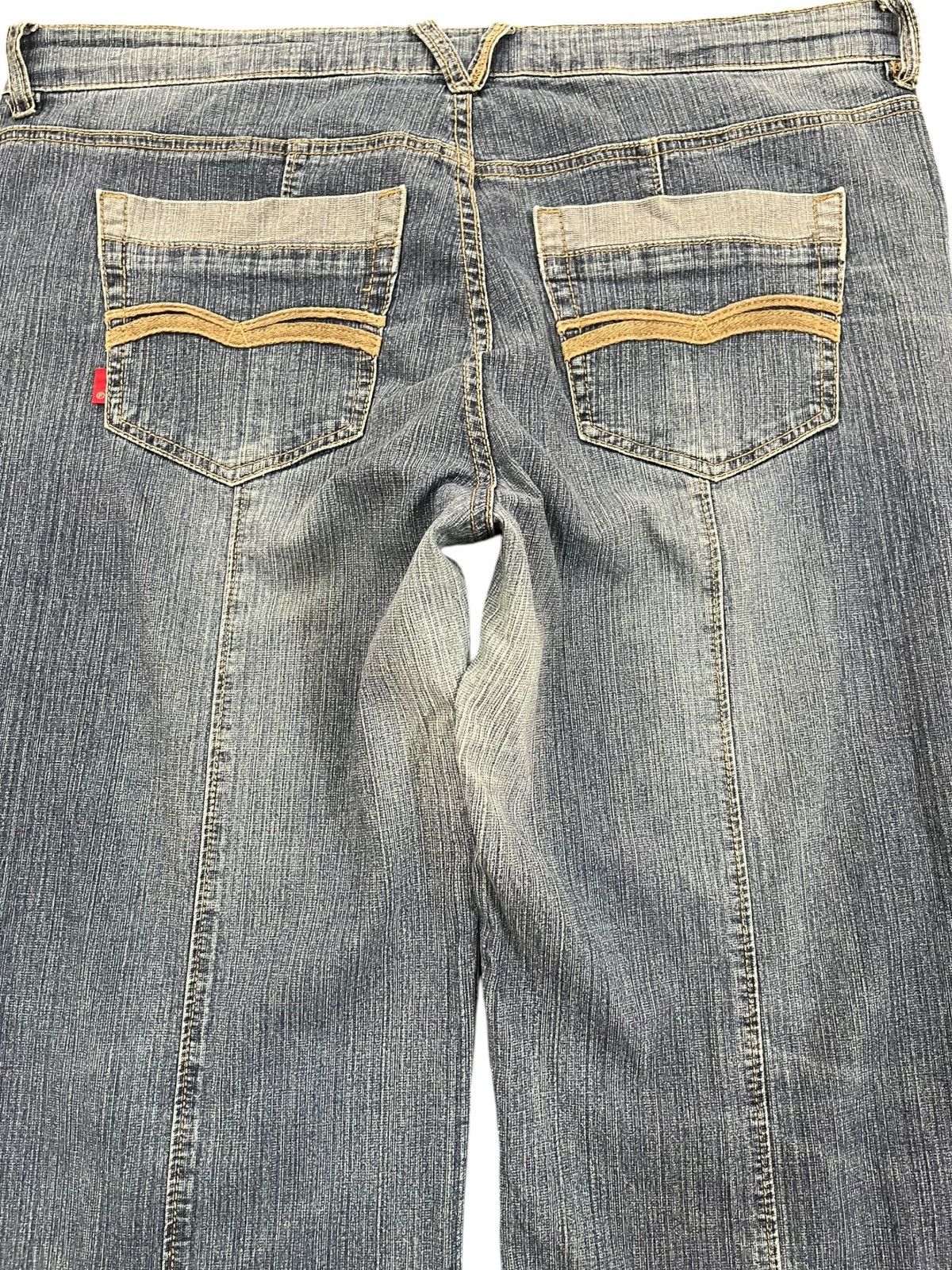Le Grande Bleu (L.G.B.) × Seditionaries Vintage Advantage Double Belt Avant Garde Denim Size US 37 - 8 Thumbnail
