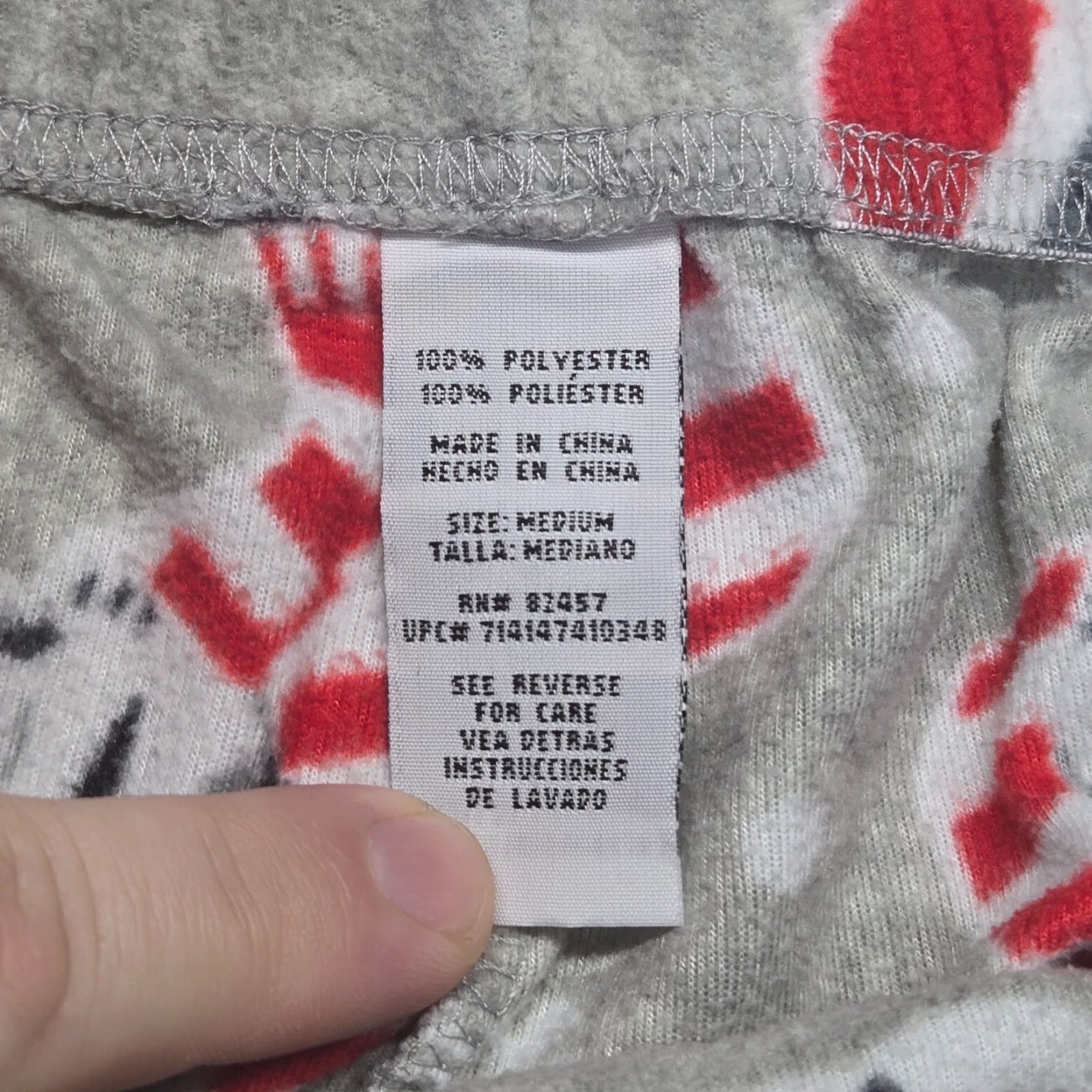 Star Wars Star Wars Pajama Pants Men M Gray Flannel Darth Vader Stormtroopers Holiday Xmas 90s Size US 31 - 3 Thumbnail