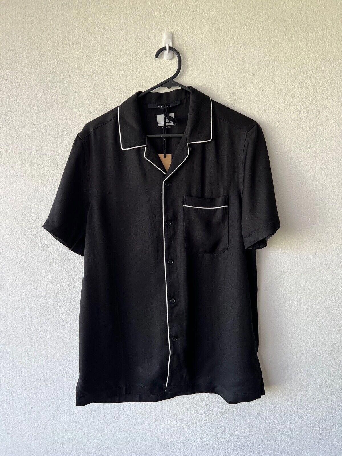 Ksubi ksubi short sleeve shirt top extra small xs s black downtown Size US XS / EU 42 / 0 - 1 Thumbnail