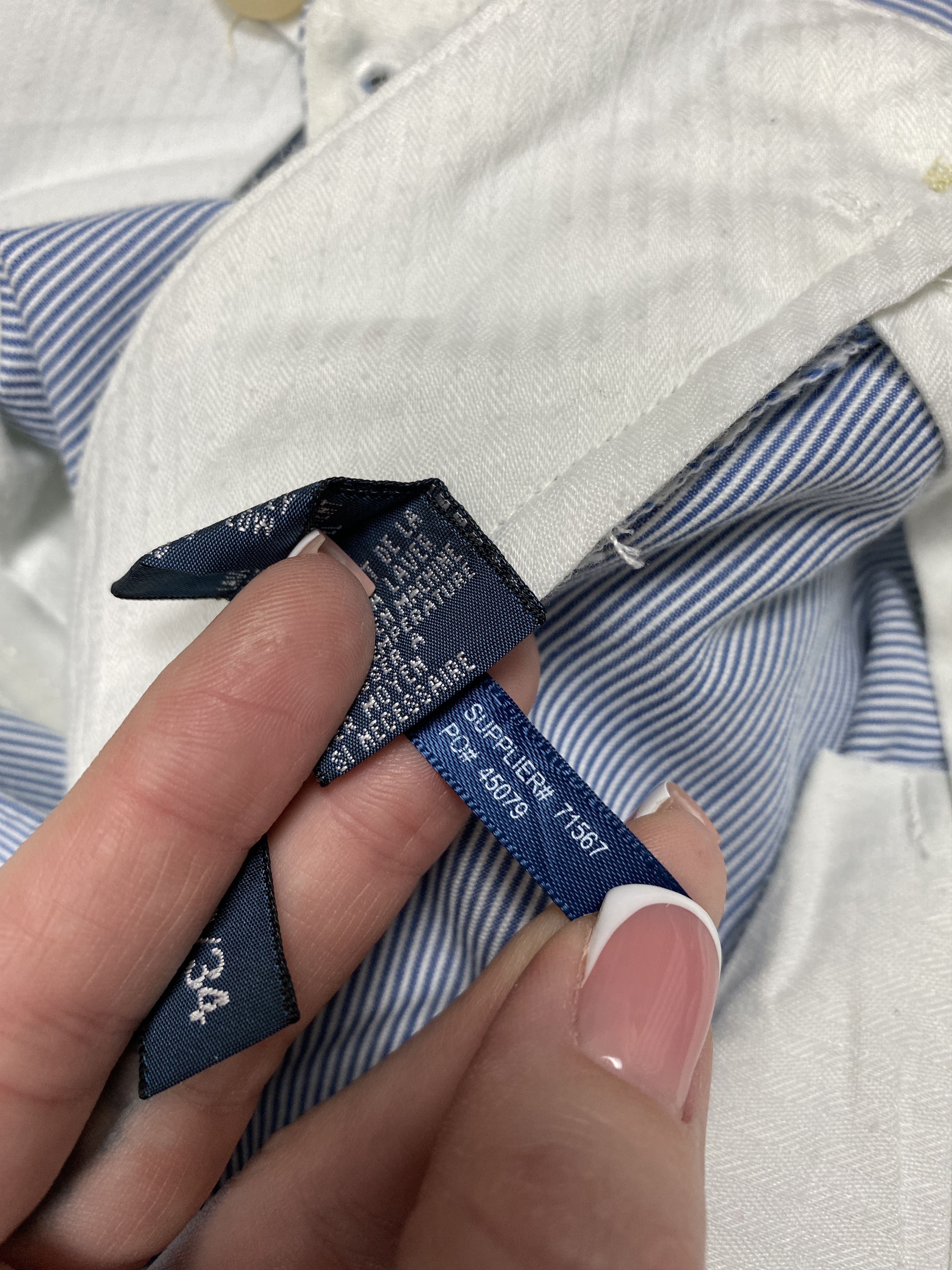 Polo Ralph Lauren × Ralph Lauren Polo Ralph Lauren Vintage Mens Striped Chino Pants Size US 38 / EU 54 - 7 Thumbnail
