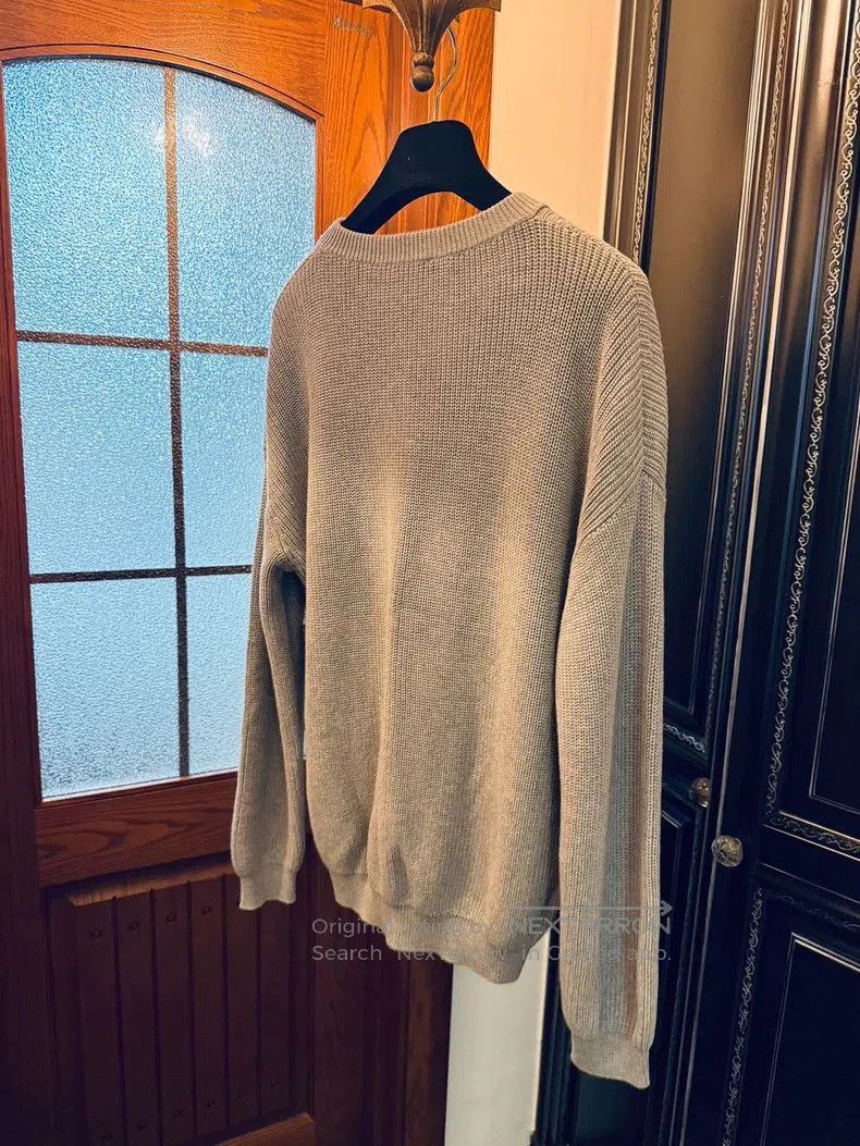 Brunello Cucinelli Brunello Cucinelli Beaded Cotton Sweater. Size US L / EU 52-54 / 3 - 6 Thumbnail