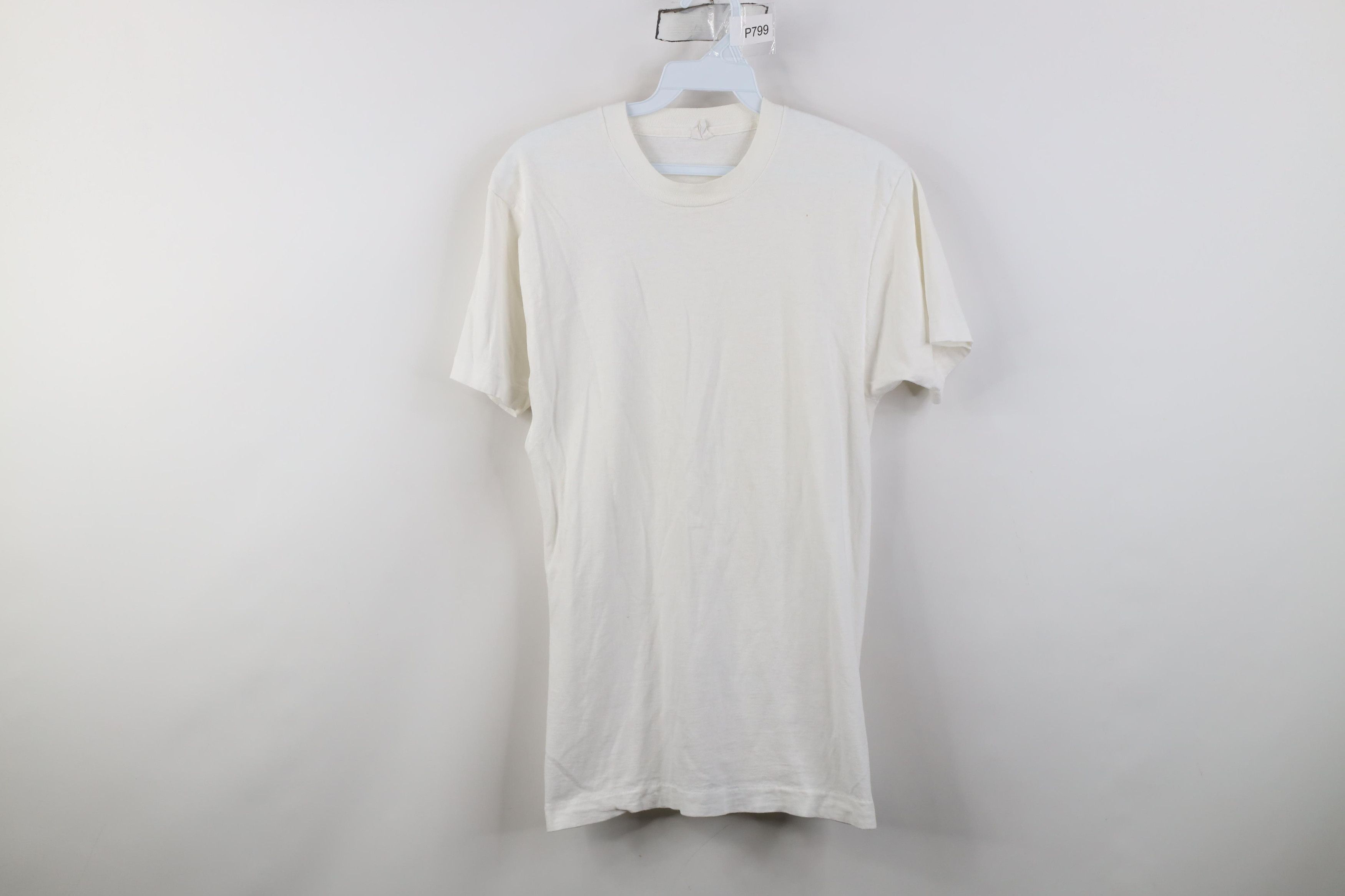 Vintage Vintage 80s 90s Streetwear Short Sleeve T-Shirt White USA Size US M / EU 48-50 / 2 - 1 Thumbnail