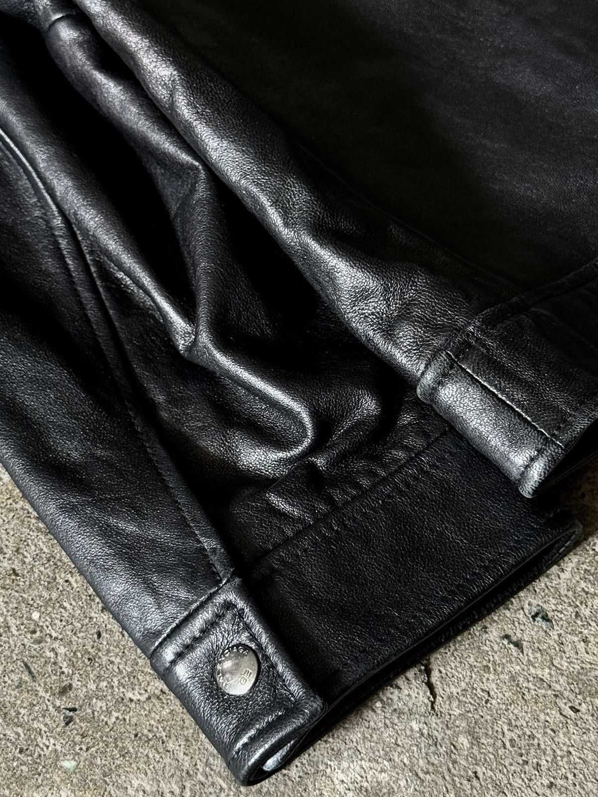 Balenciaga Balenciaga - 1997 - Nicolas Ghesquière - Moto Leather Jacket Size US L / EU 52-54 / 3 - 20 Thumbnail
