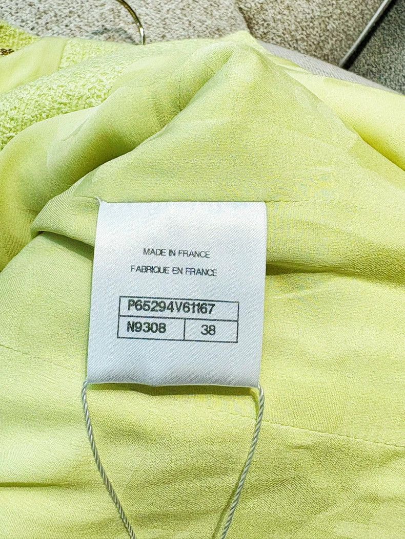 Chanel Chanel 20K popular avocado green braided long-sleeved jack Size XS / US 0-2 / IT 36-38 - 6 Thumbnail