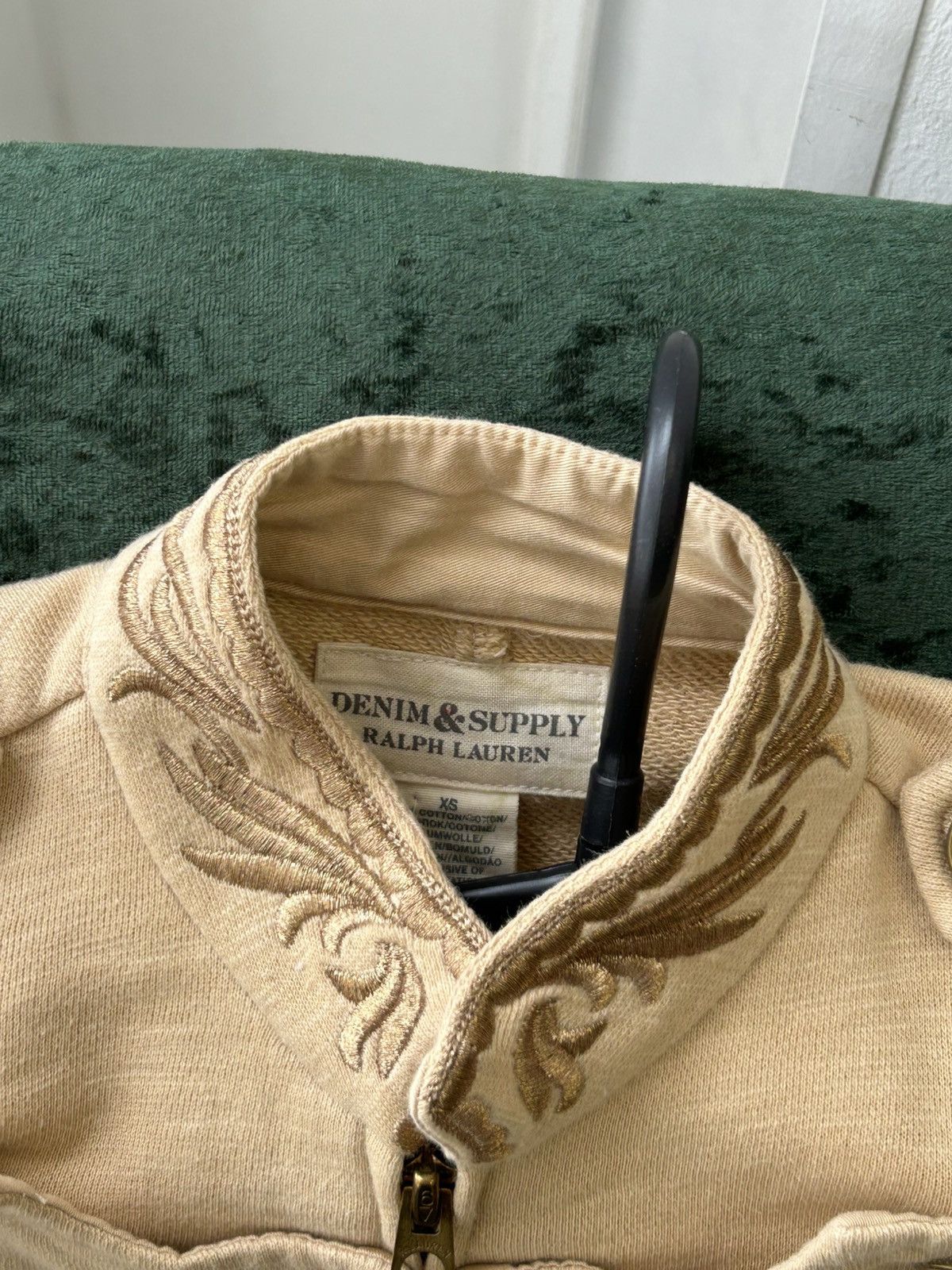 Denim & Supply Ralph Lauren Denim & Supply Ralph Lauren Military Jacket beige Sherpa xs Size XS / US 0-2 / IT 36-38 - 7 Thumbnail