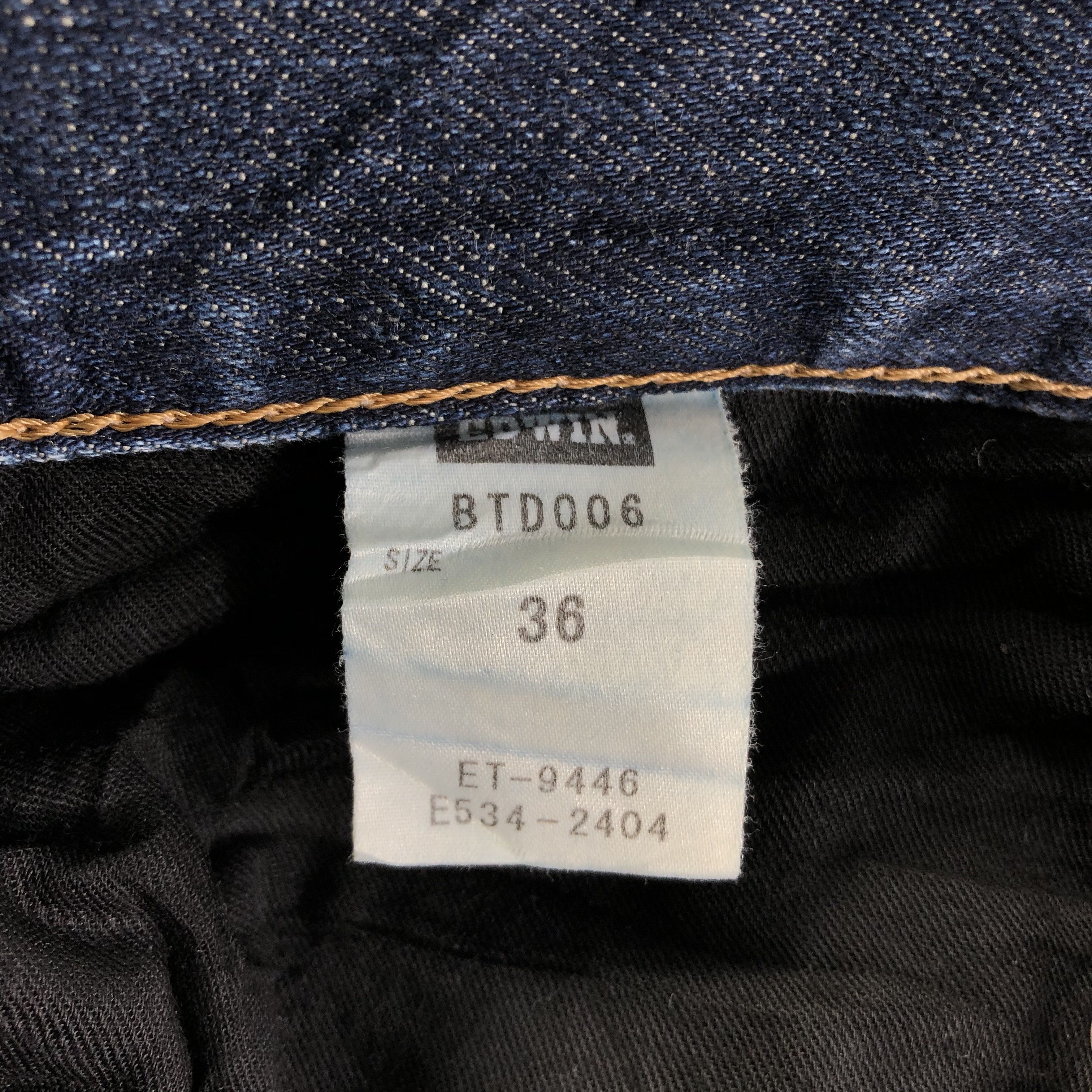 Edwin Vintage Edwin Blue Trip Jeans-J3595 Size US 38 / EU 54 - 10 Thumbnail