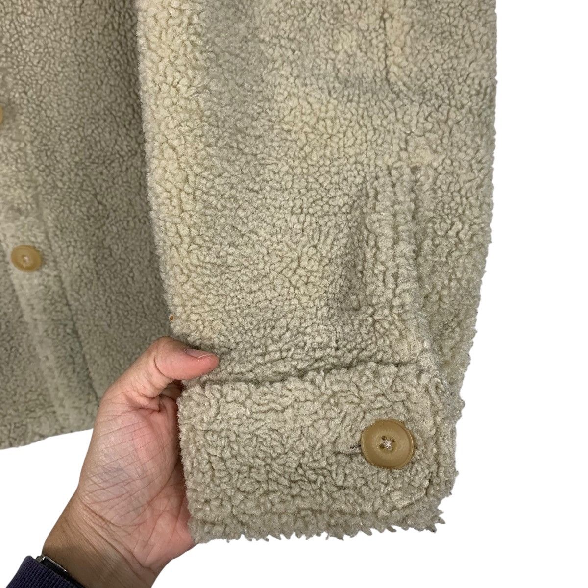 Lemaire × Uniqlo Uniqlo U Lemaire Sherpa Jacket Size L / US 10 / IT 46 - 13 Thumbnail
