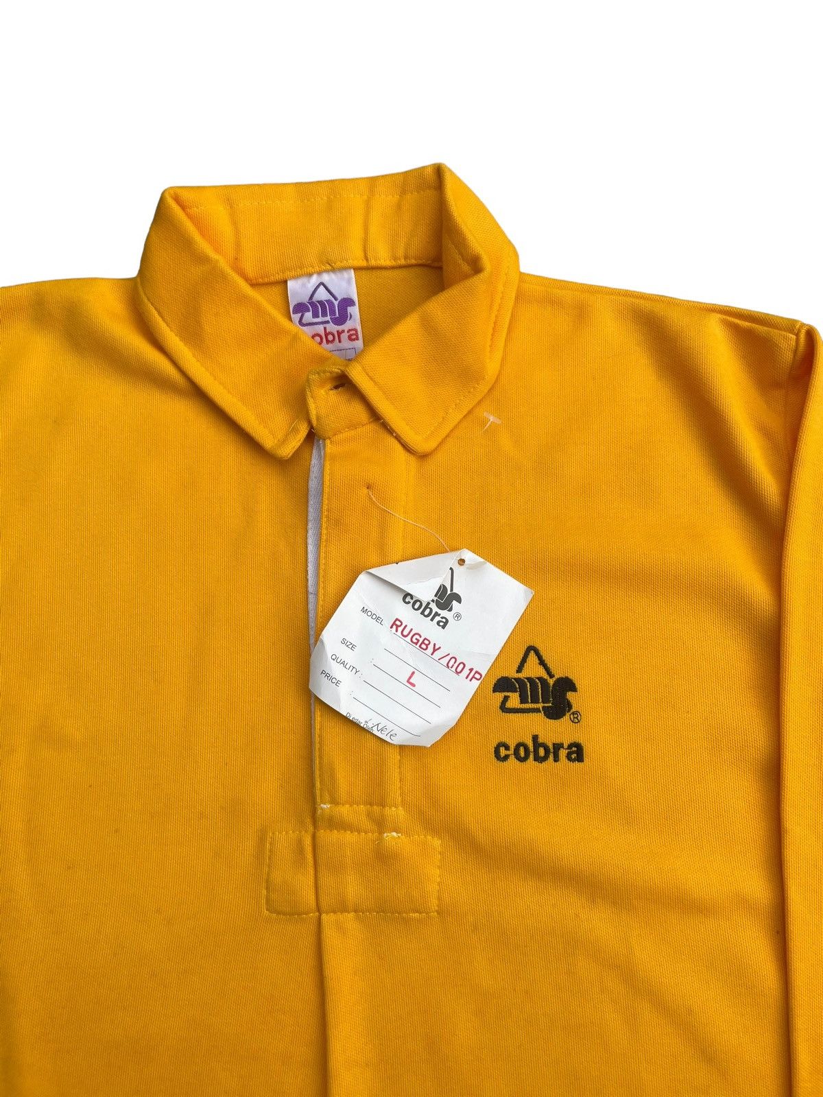 Cobra × Vintage Vintage Deadstock Cobra Rugby Polo Tshirt Size US M / EU 48-50 / 2 - 3 Thumbnail