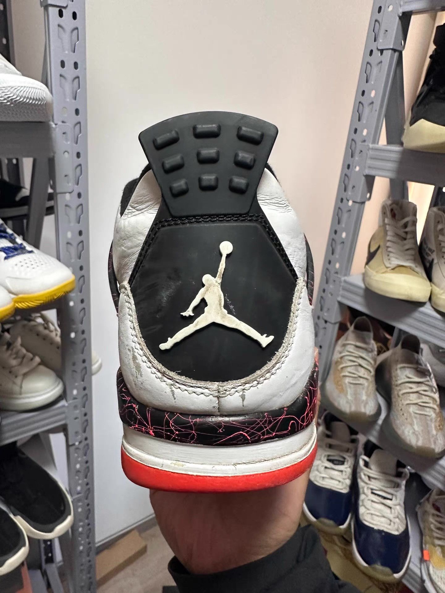 Nike AJ4 Hot Lava Ｑ20 Size US 10 / EU 43 - 7 Thumbnail