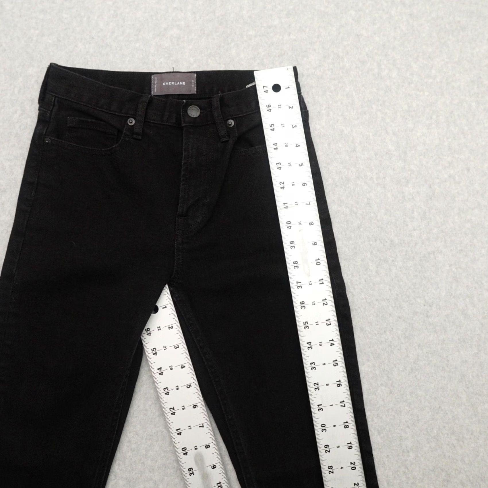 Everlane Everlane Jeans Womens 25 (25X26) High Rise in Black Size 42" / US 20 - 5 Thumbnail
