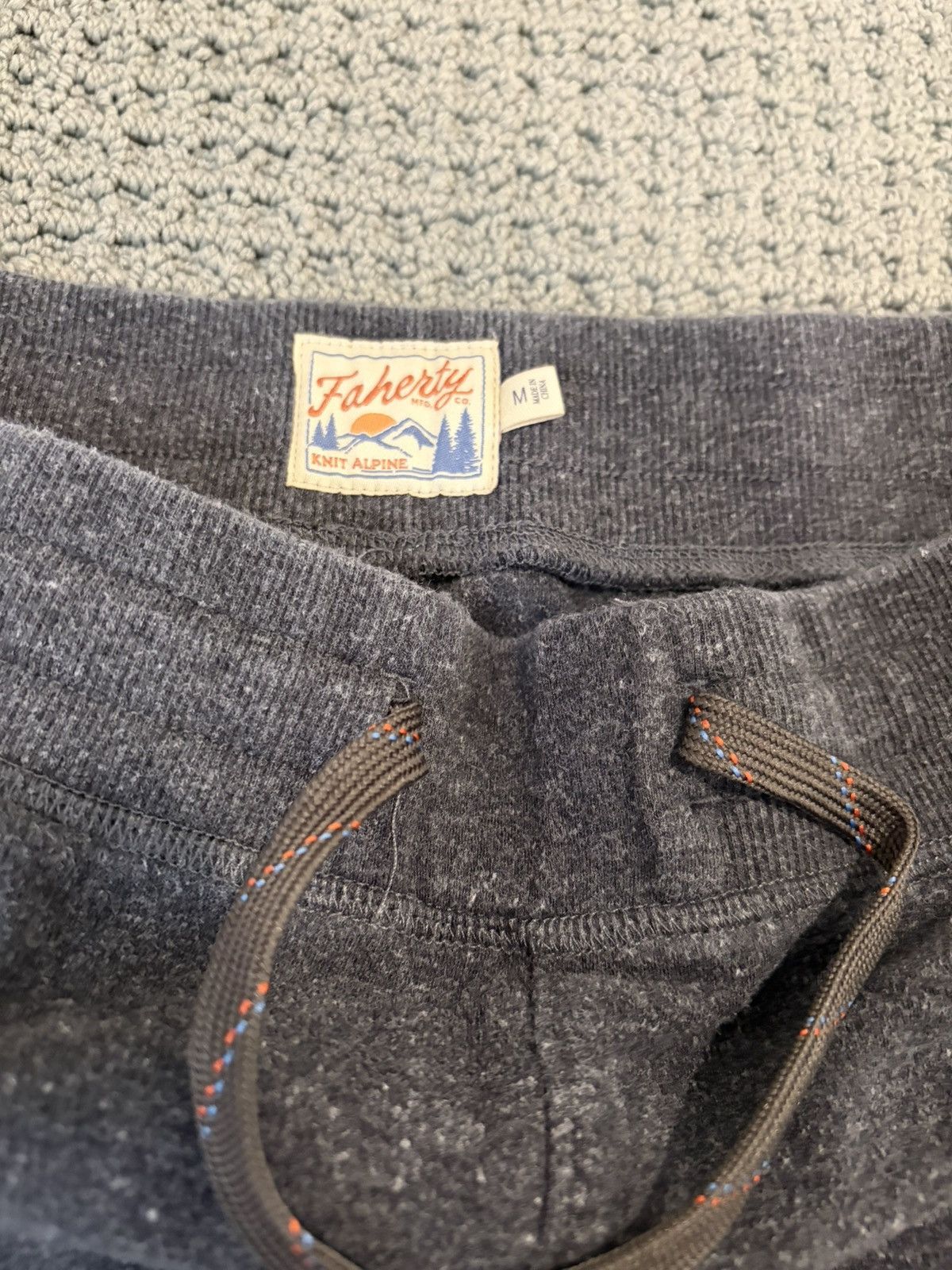 Faherty Organic cotton cargo joggers sweatpants Size US 32 / EU 48 - 3 Thumbnail