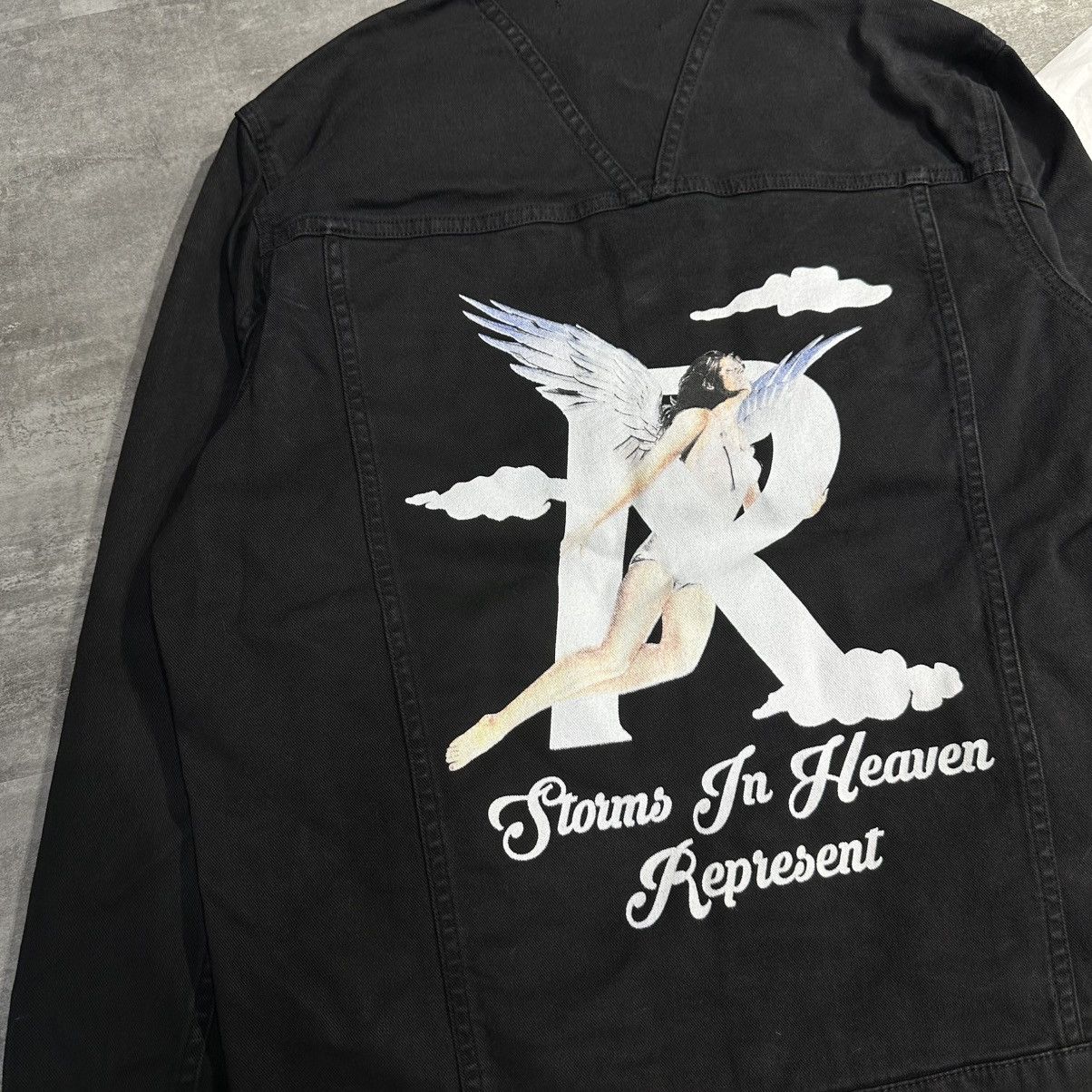 Represent Clo. Represent Storms In Heaven Denim Jacket Size US S / EU 44-46 / 1 - 2 Thumbnail
