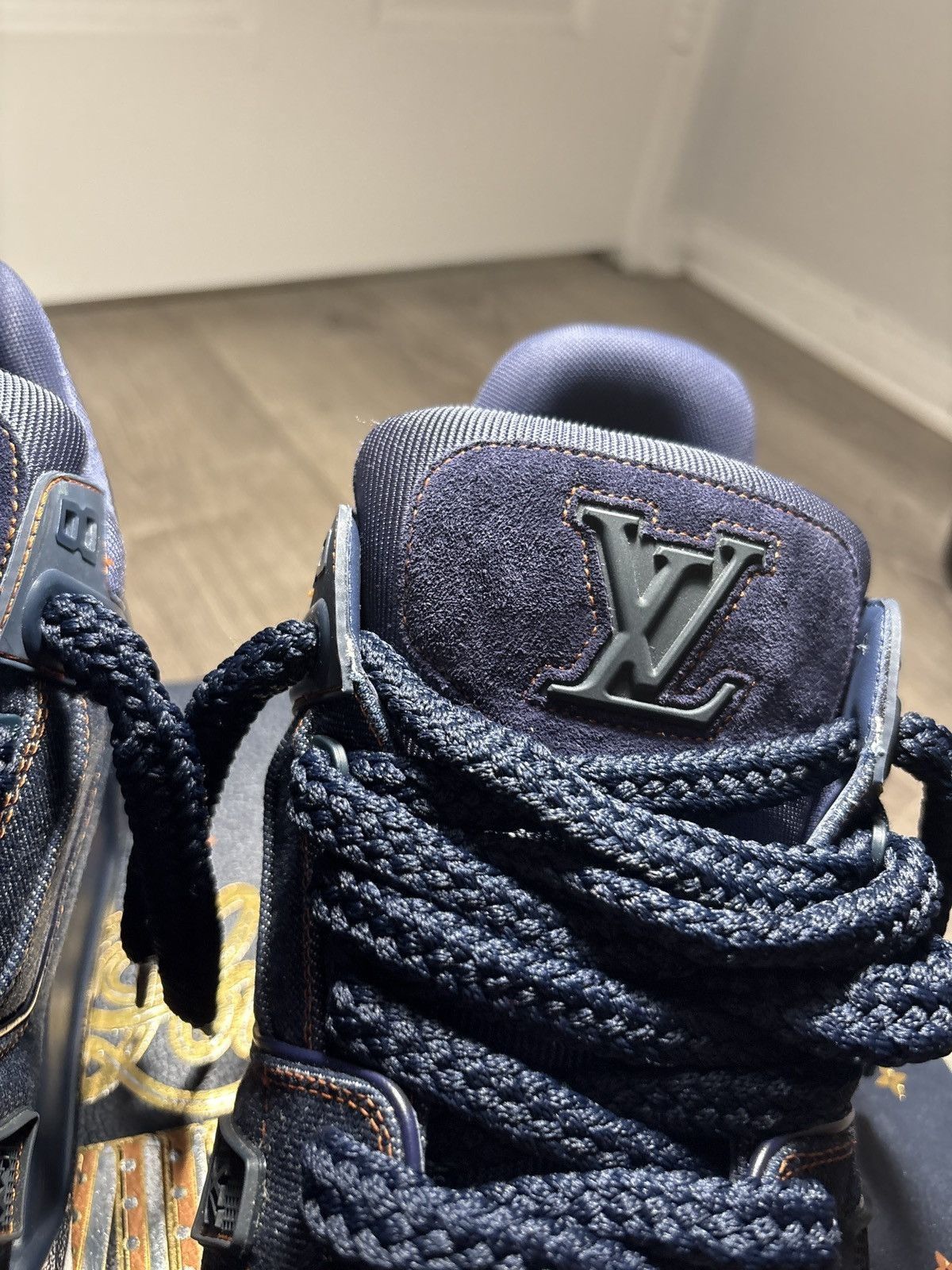 Louis Vuitton Denim Skate Trainer Size US 11 / EU 44 - 6 Thumbnail