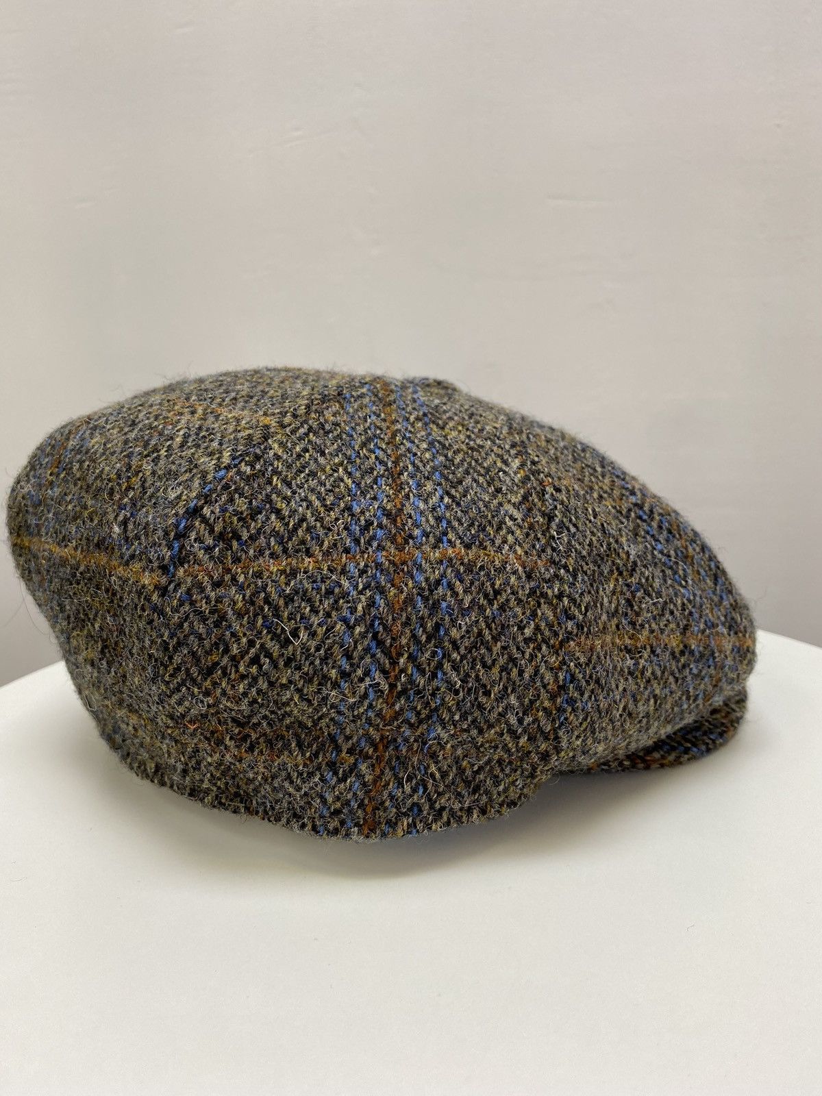 Harris Tweed × Vintage Vintage Failsworth Harris Tweed Wool Flat Hat Cap Size ONE SIZE - 6 Thumbnail