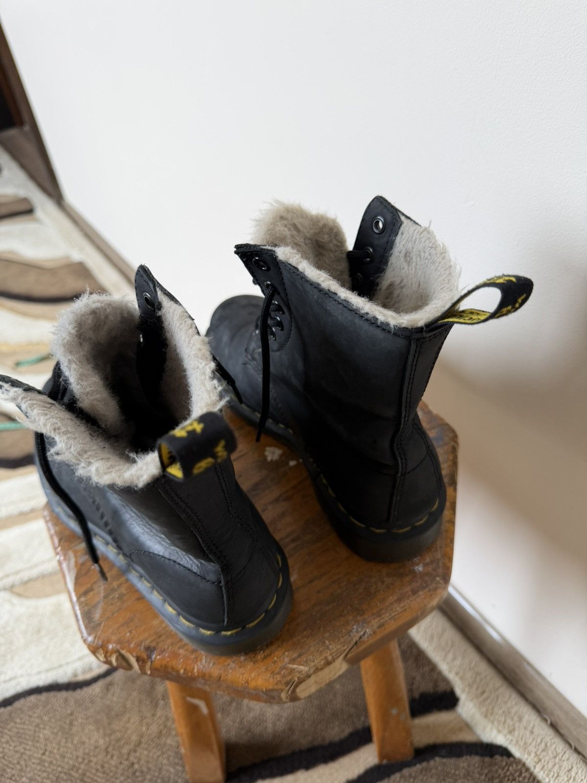 Dr. Martens D.r Martens Black Leather Luxury Y2K Boots Size US 6 / IT 36 - 8 Thumbnail