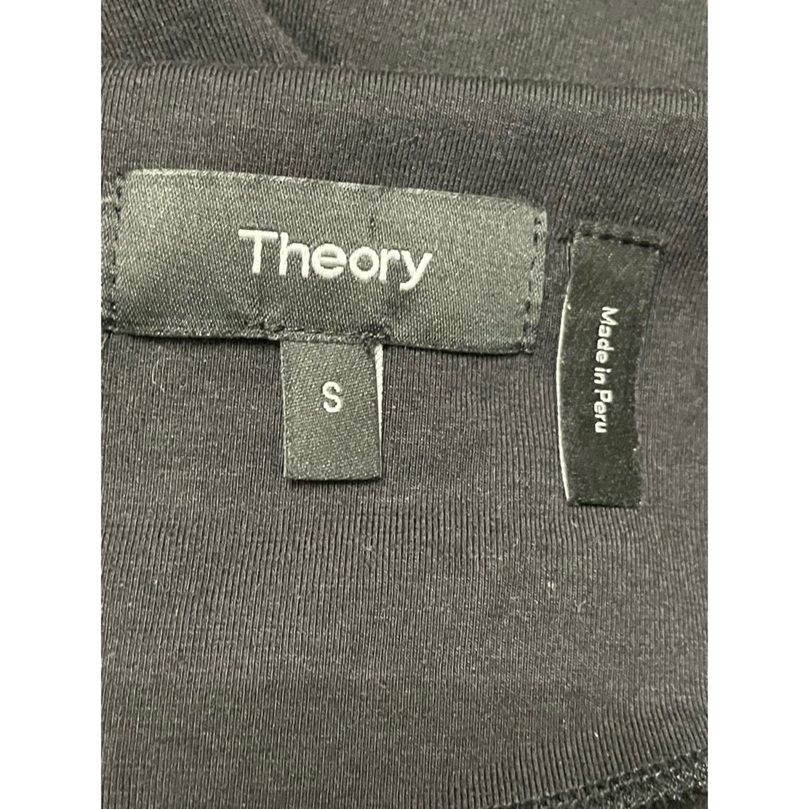 Theory Theory Athrina Shift Dress Studded Knit Black Women's S Size S / US 4 / IT 40 - 7 Thumbnail
