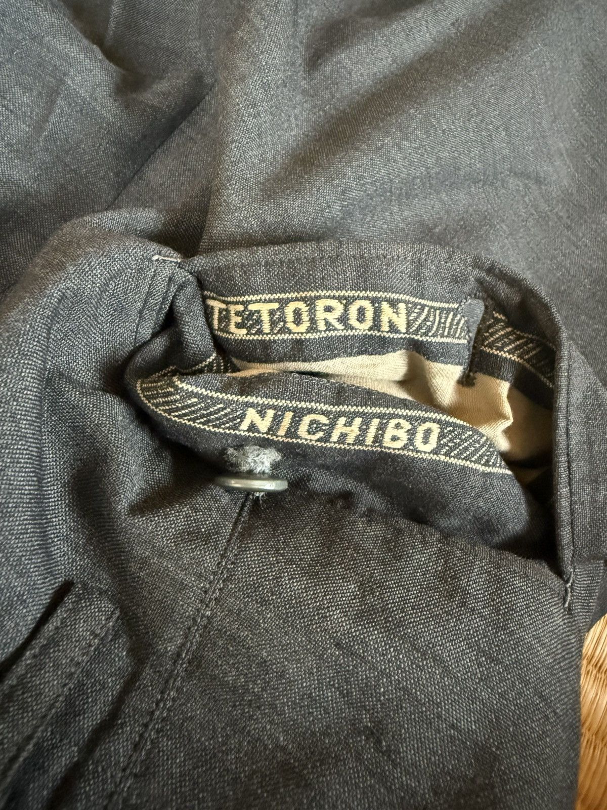 Other Spring&Autumn Vintage Japanese Suit – Tetoron × Nichibo Size 44R - 13 Thumbnail