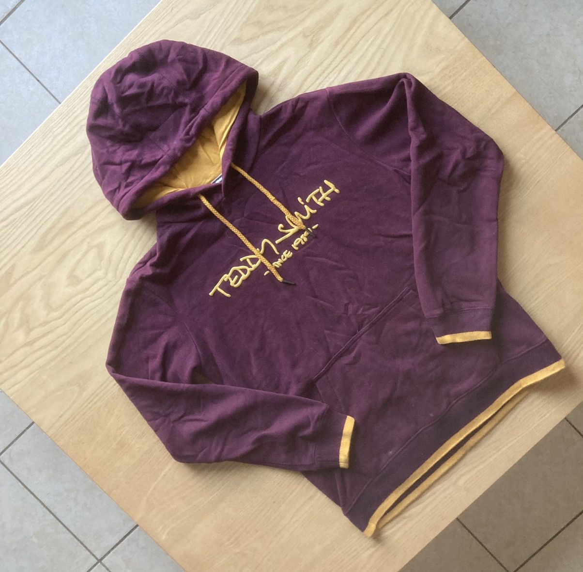 Japanese Brand Teddy smith hoodie Size US S / EU 44-46 / 1 - 1 Thumbnail