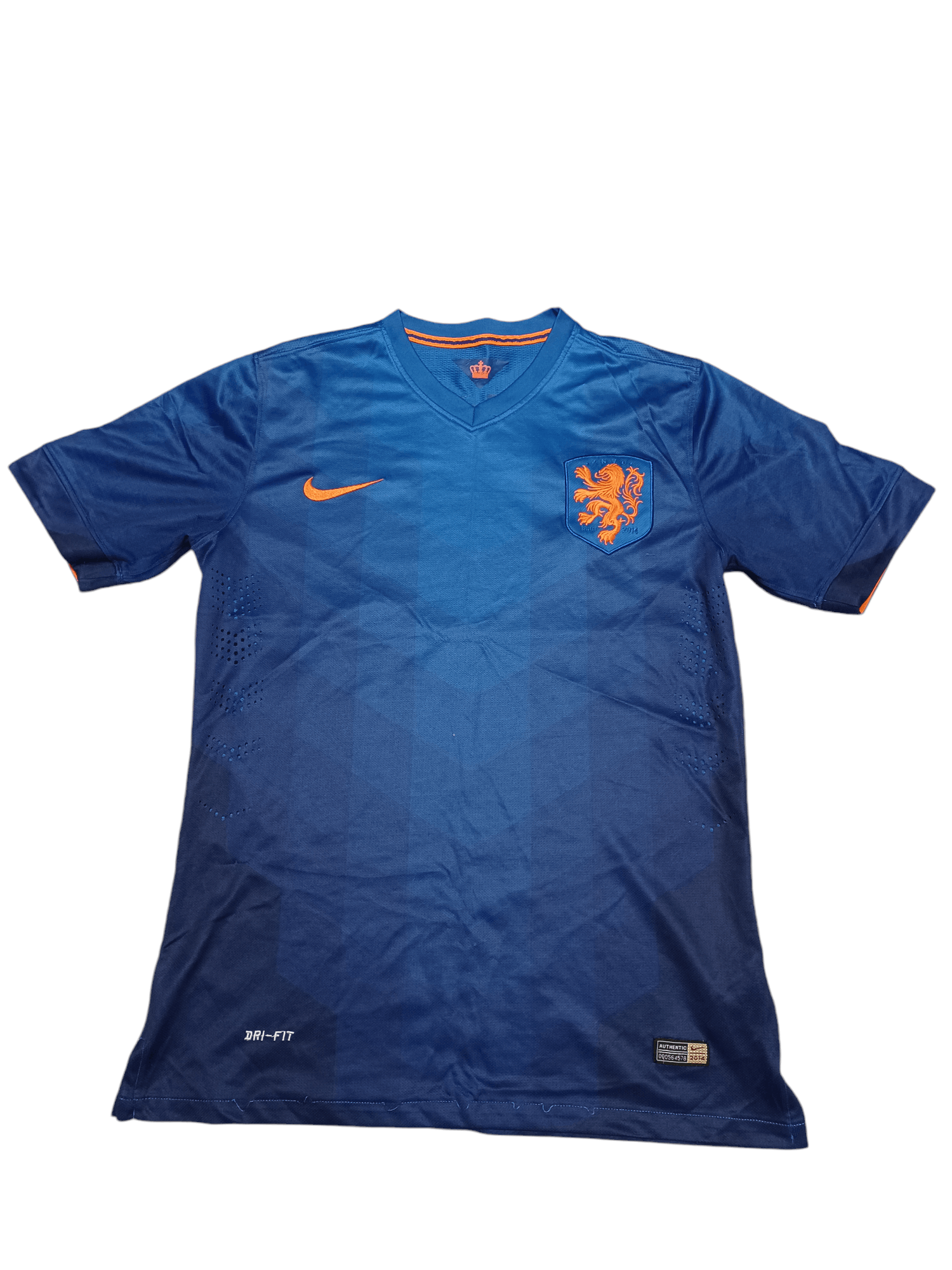 NETHERLANDS 2014 FIFA WORLD CUP NIKE SOCCER JERSEY VINTAGE
