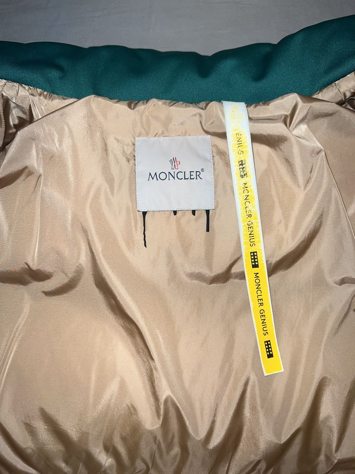 Moncler Moncler x Palm Angels Green Rodman Puffer Jacket Size US L / EU 52-54 / 3 - 7 Thumbnail