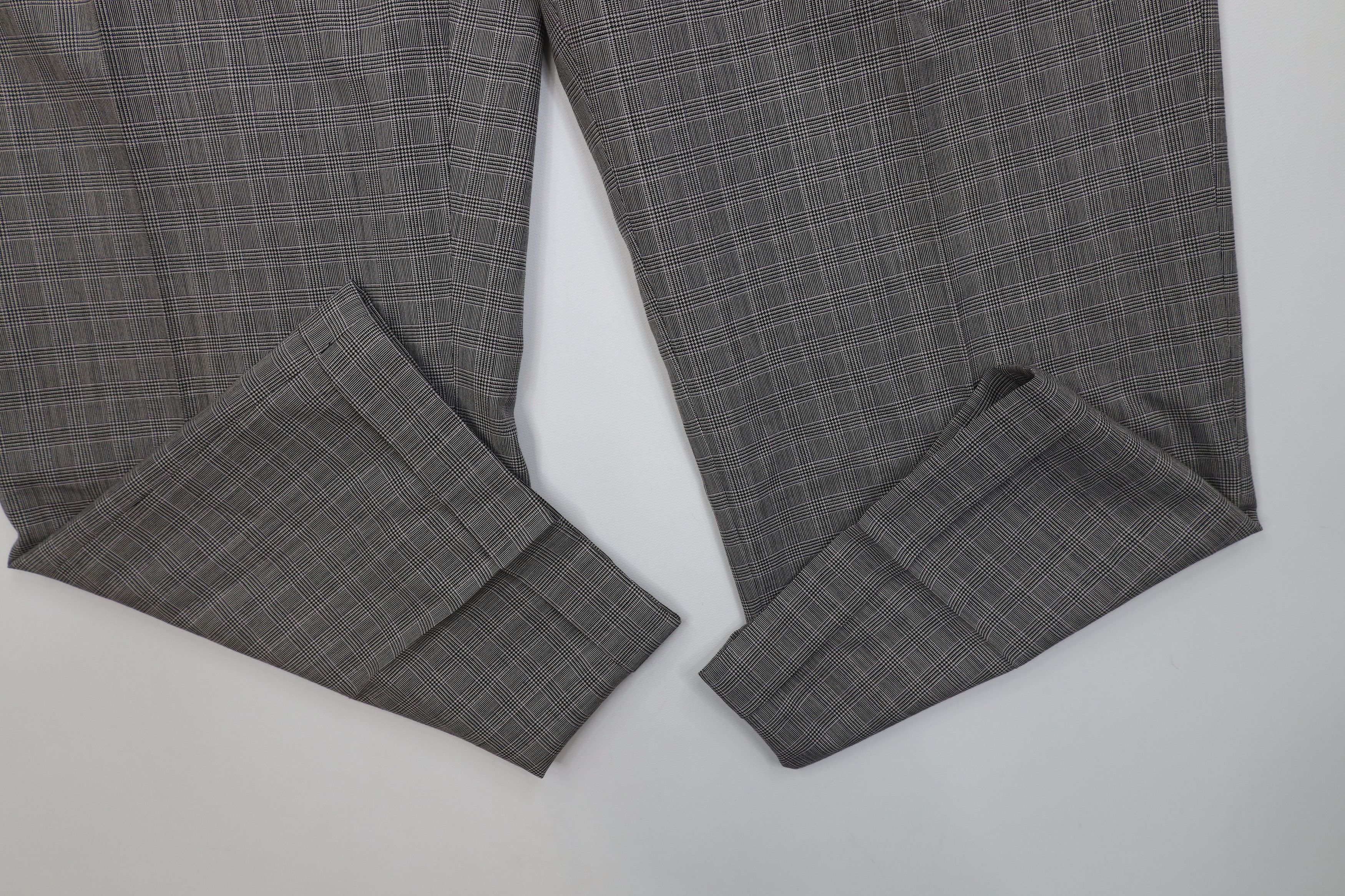 Vintage Vintage 90s Streetwear Wide Leg Chino Pants Houndstooth Size US 36 / EU 52 - 5 Thumbnail