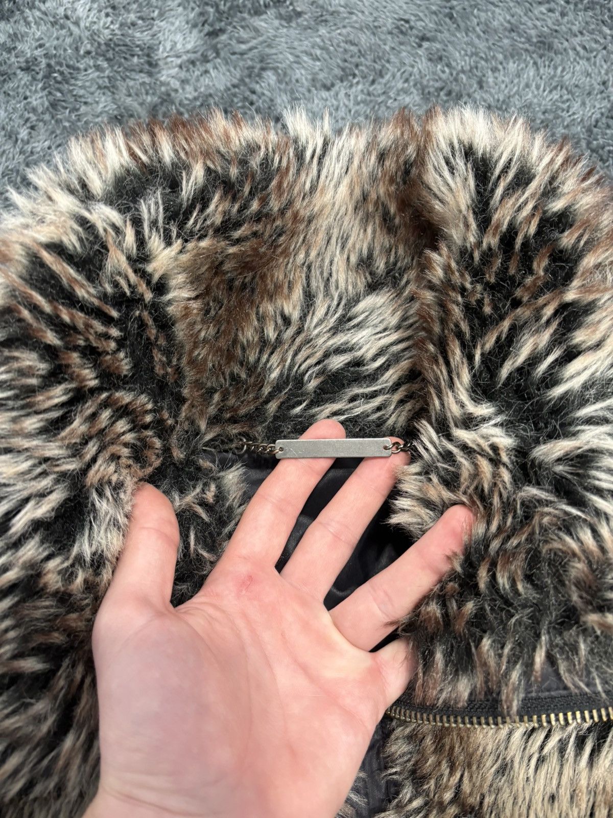 Hysteric Glamour × Undercover Vintage Two Side Fur Jacket Hysteric Glamour I6W9 Style Size L / US 10 / IT 46 - 5 Thumbnail