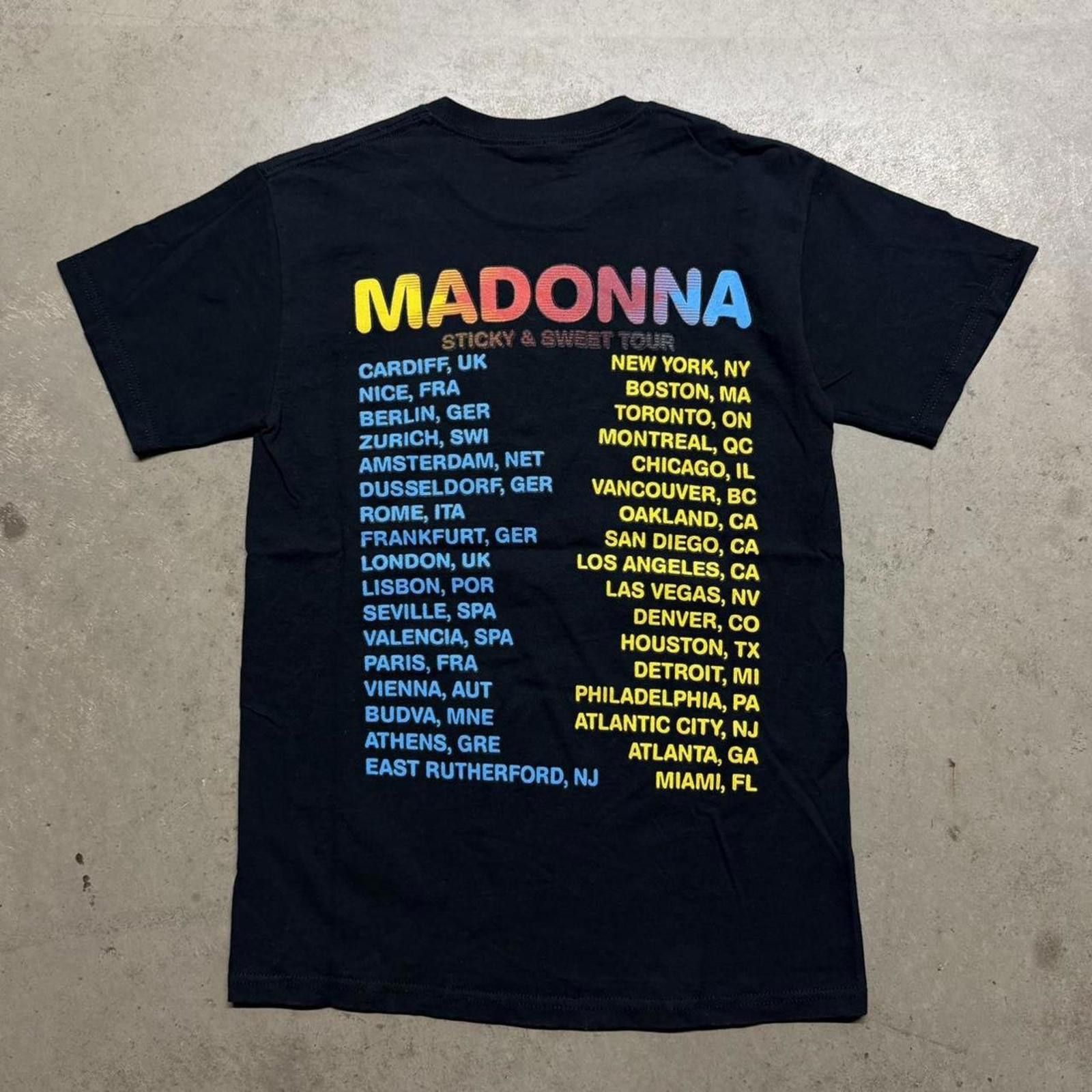 Band Tees Vintage Madonna 2008 Sticky & Sweet Tour T-Shirt Band Music Size US S / EU 44-46 / 1 - 4 Thumbnail