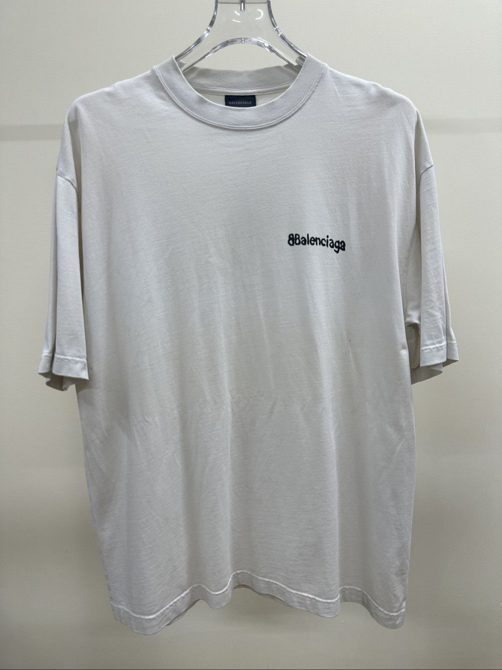 Balenciaga Balenciaga Logo Print T-Shirt Size S Size US S / EU 44-46 / 1 - 1 Thumbnail