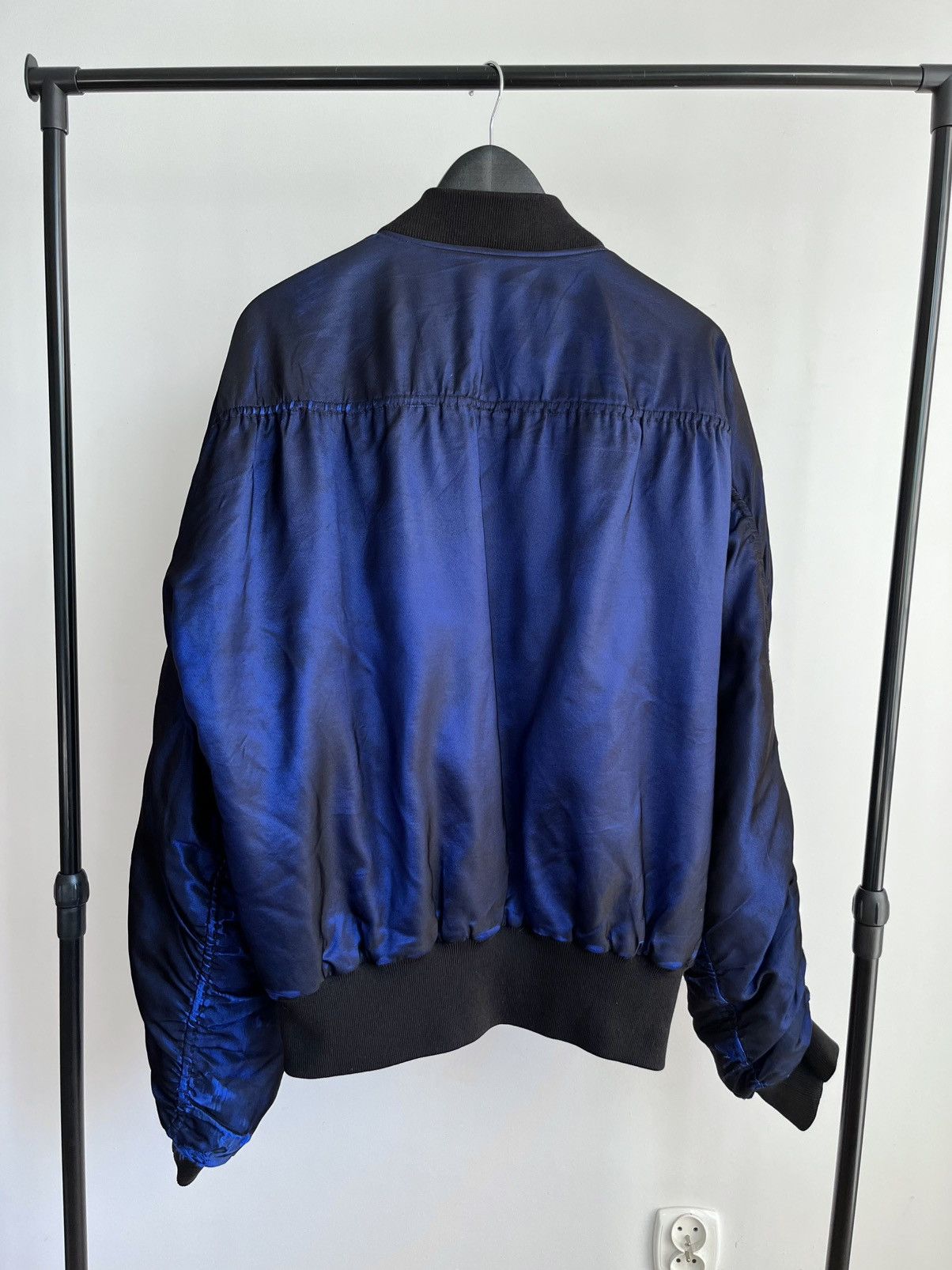 Bernhard Willhelm Archive Bernhard Willhelm AW07 runway silk MA1 bomber jacket Size US M / EU 48-50 / 2 - 9 Thumbnail