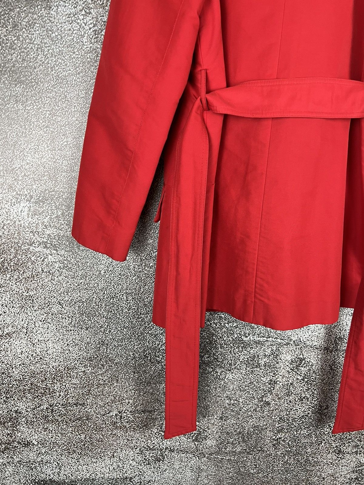Designer × Dolce & Gabbana Dolce & Gabbana Red Polka dot Trench Coat Made in Italy Size S / US 4 / IT 40 - 15 Thumbnail