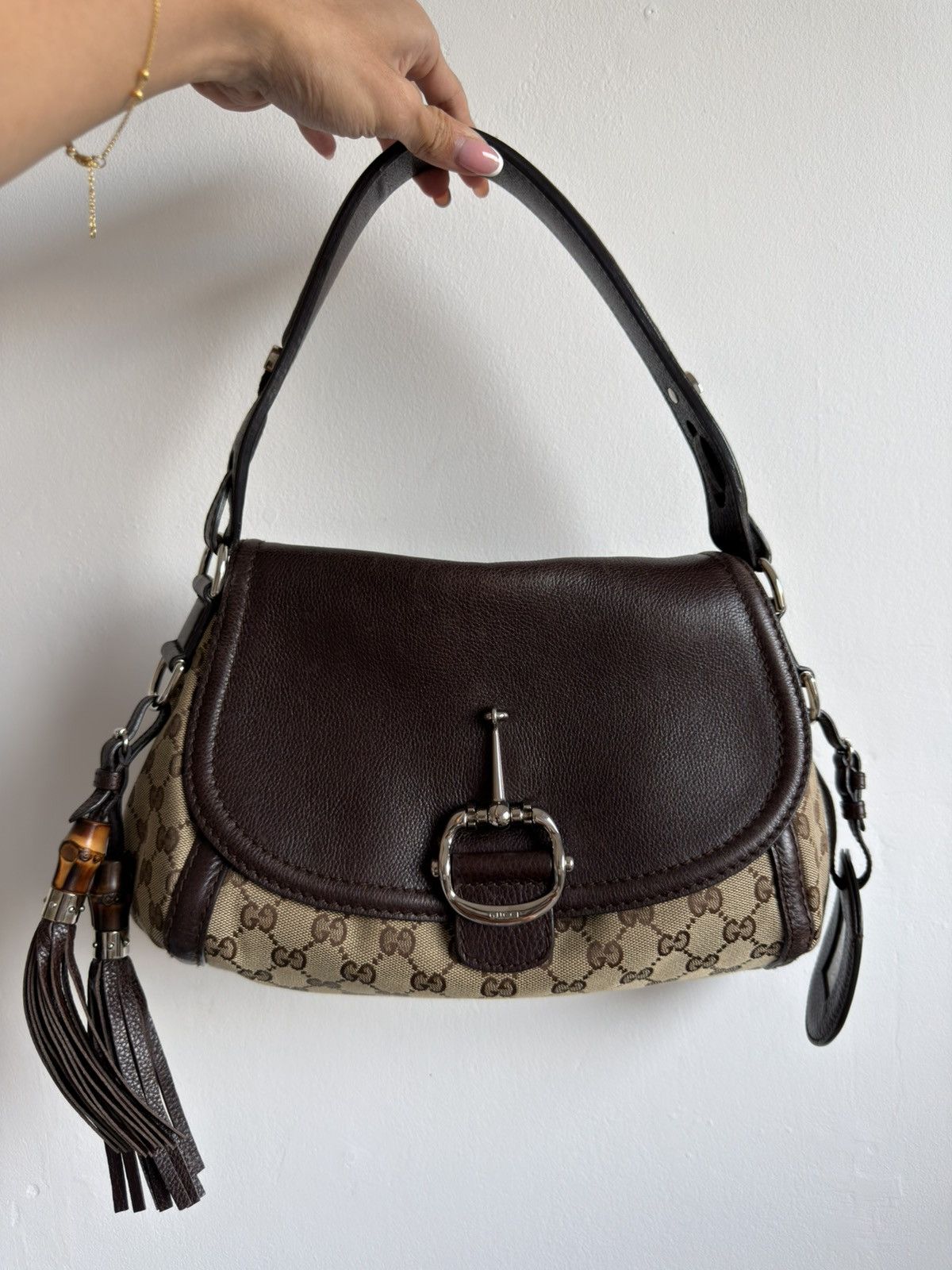 Gucci Vintage Gucci Horsebit with Bamboo Tassels Size ONE SIZE - 1 Thumbnail