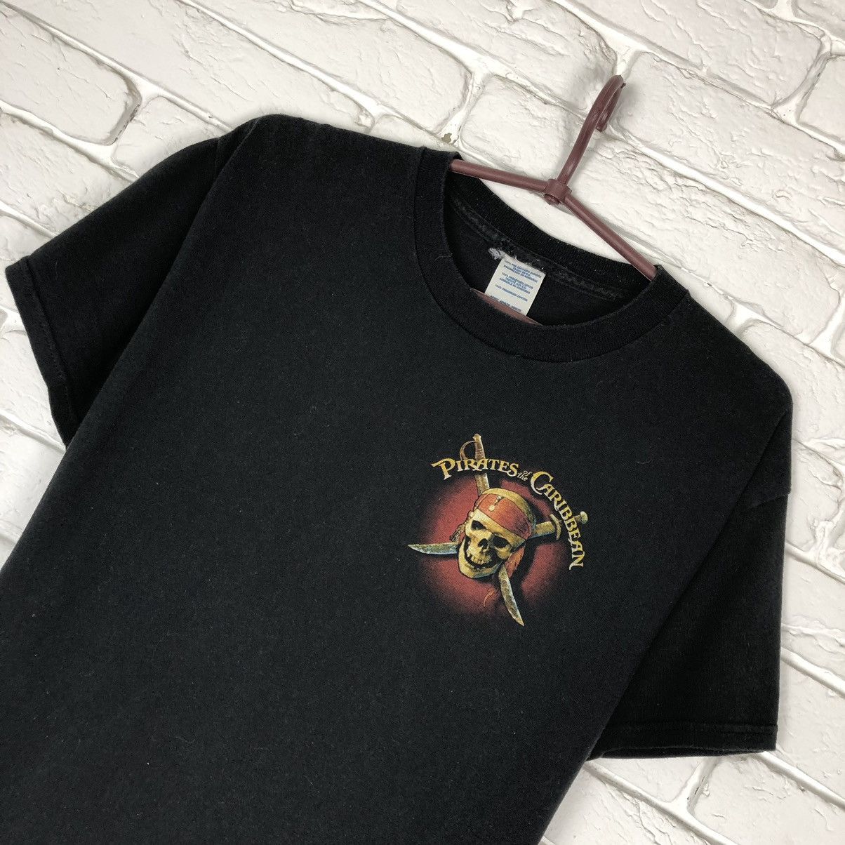 Vintage Pirates of the Caribbean vintage promo tee t shirt Size US M / EU 48-50 / 2 - 3 Thumbnail