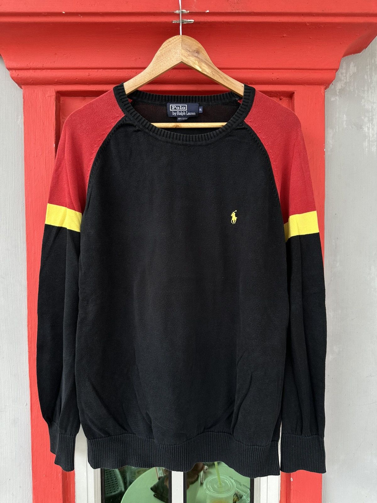 Polo Ralph Lauren Vintage 90s Polo Ralph Lauren Germany Knitwear Size US XL / EU 56 / 4 - 1 Thumbnail