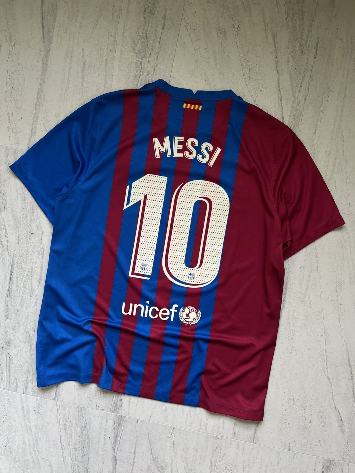 Nike Vintage Nike Messi Barcelona FC Soccer Futbol Jersey Kit Size US XL / EU 56 / 4 - 1 Thumbnail