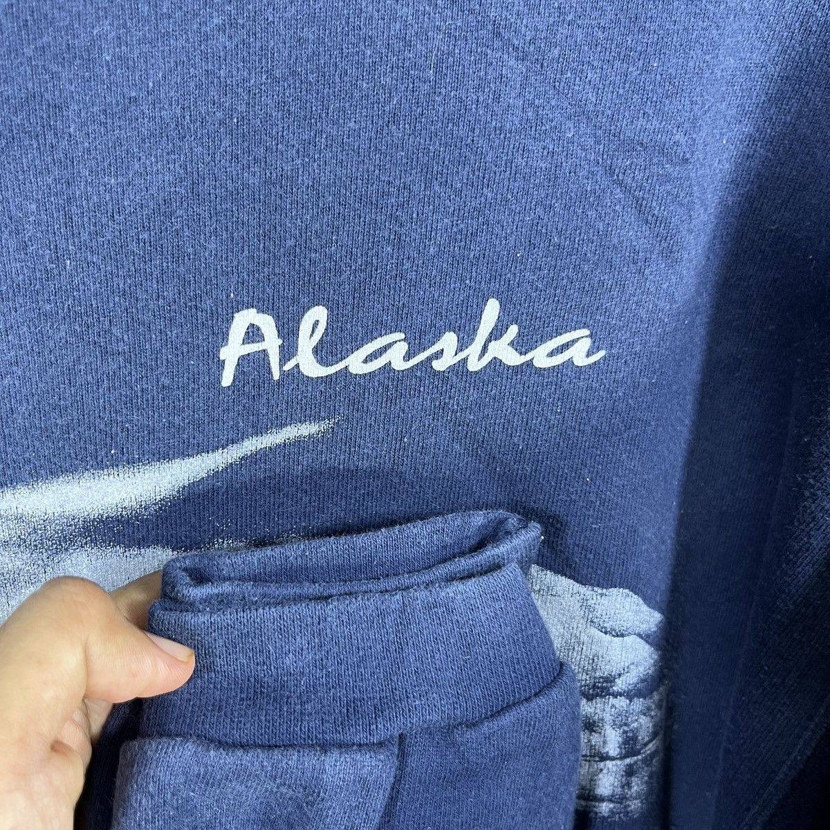 Tultex × Vintage VINTAGE TULTEX ALASKA AMERICAN BALD EAGLE PRINTED BIG LOGO Size US M / EU 48-50 / 2 - 9 Thumbnail