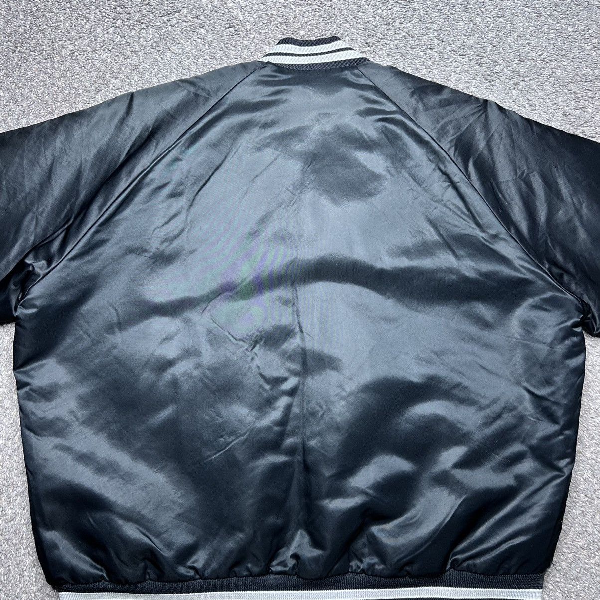 Chalk Line 1980s Raiders Shield Football Chalk Line Satin Bomber Jacket Size US L / EU 52-54 / 3 - 18 Thumbnail