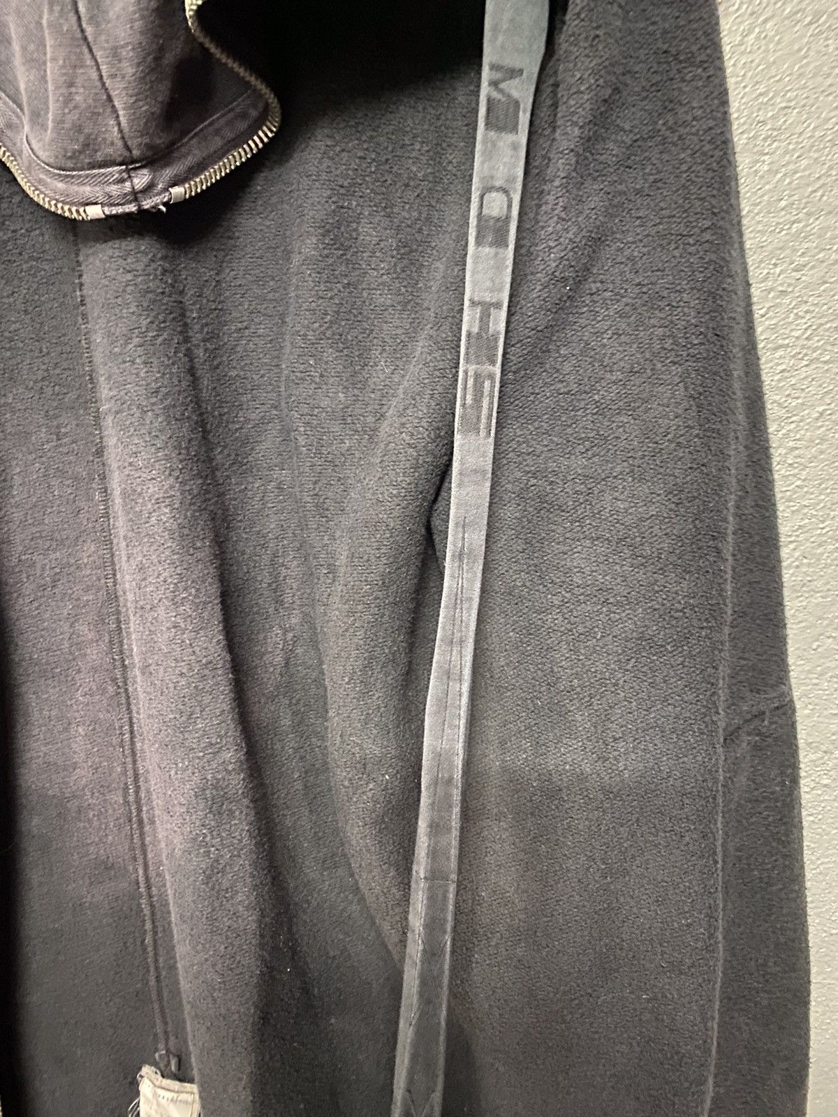 Rick Owens × Rick Owens Drkshdw Rick Owens Olmar&Mirta distressed hoodie fullzipper Size US XS / EU 42 / 0 - 6 Thumbnail