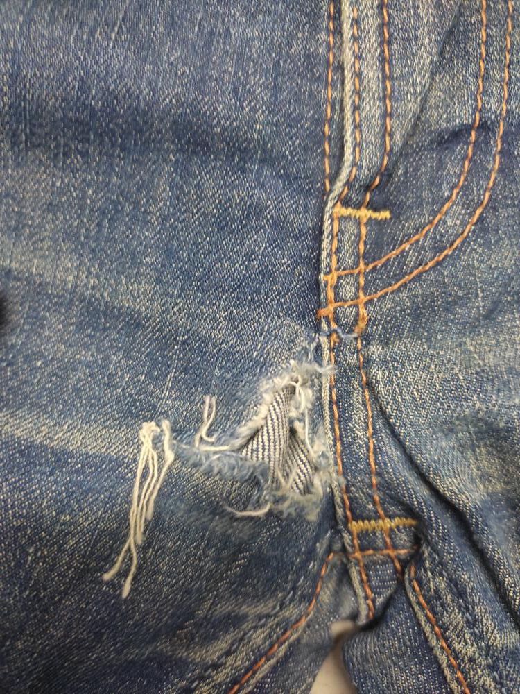 Big John × Vintage VINTAGE BIG JOHN DISTRESSED JEANS Size US 32 / EU 48 - 9 Thumbnail