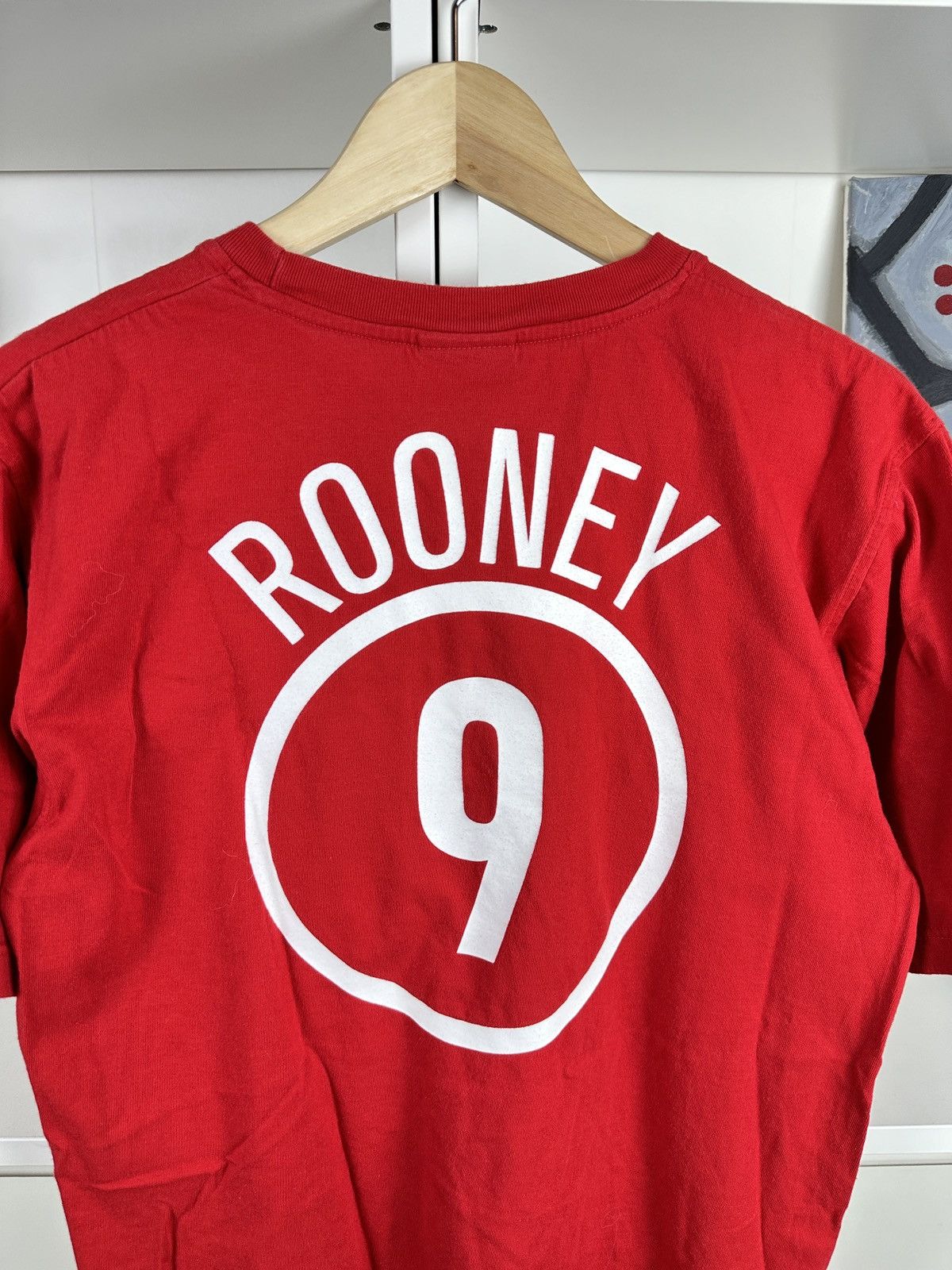 Nike Nike Rooney #9 england 2000s tee t-shirt Size US M / EU 48-50 / 2 - 7 Thumbnail
