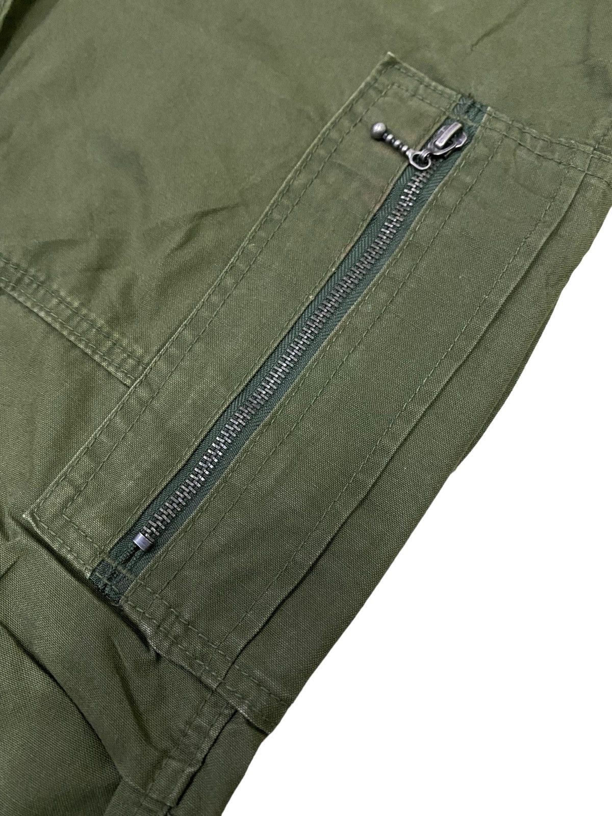 Japanese Brand 💥Japanese designer Brand Military Green Cargo Size US 30 / EU 46 - 3 Thumbnail