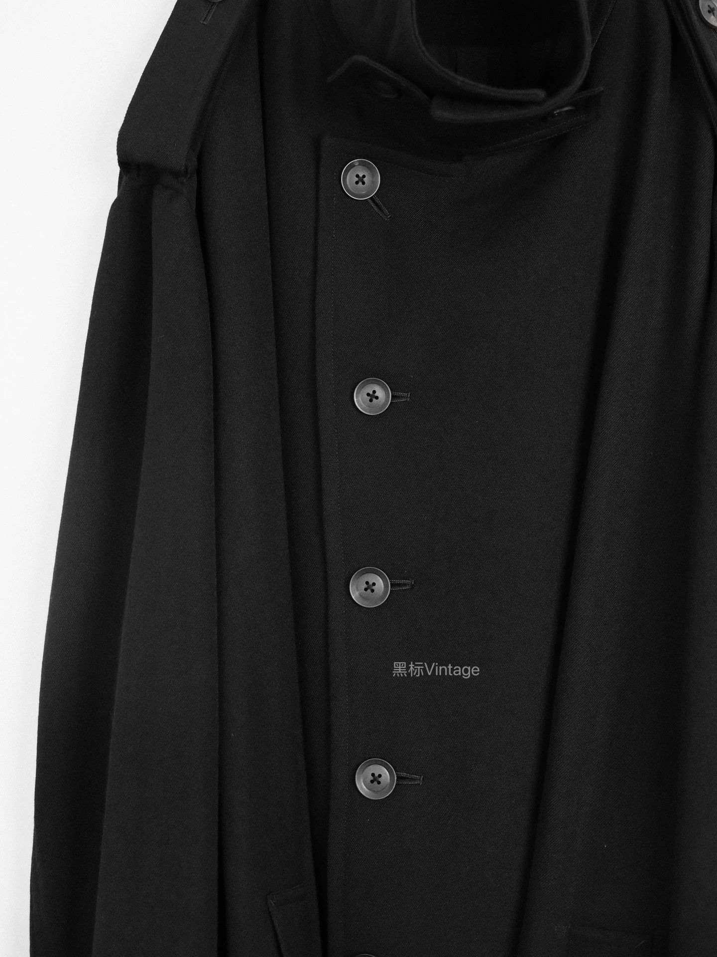 Yohji Yamamoto Yohji Yamamoto 25AW Vintage Army Tie-Waist Trench Coat Size US S / EU 44-46 / 1 - 4 Thumbnail