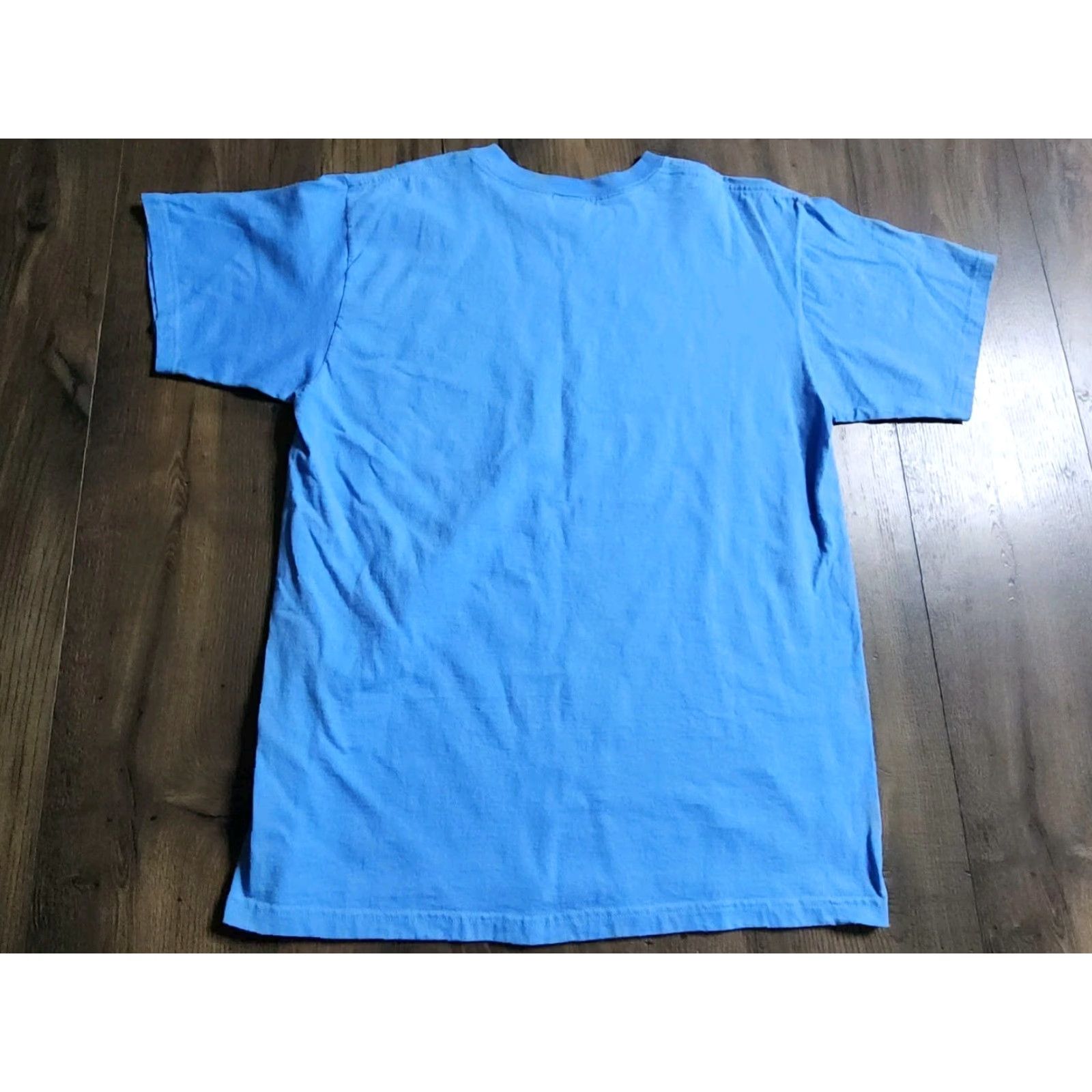 Anvil VINTAGE Anvil T-Shirt Mens Distress 90s Hawaii Travel Blue Short Sleeve Crew Neck L Size US L / EU 52-54 / 3 - 5 Thumbnail